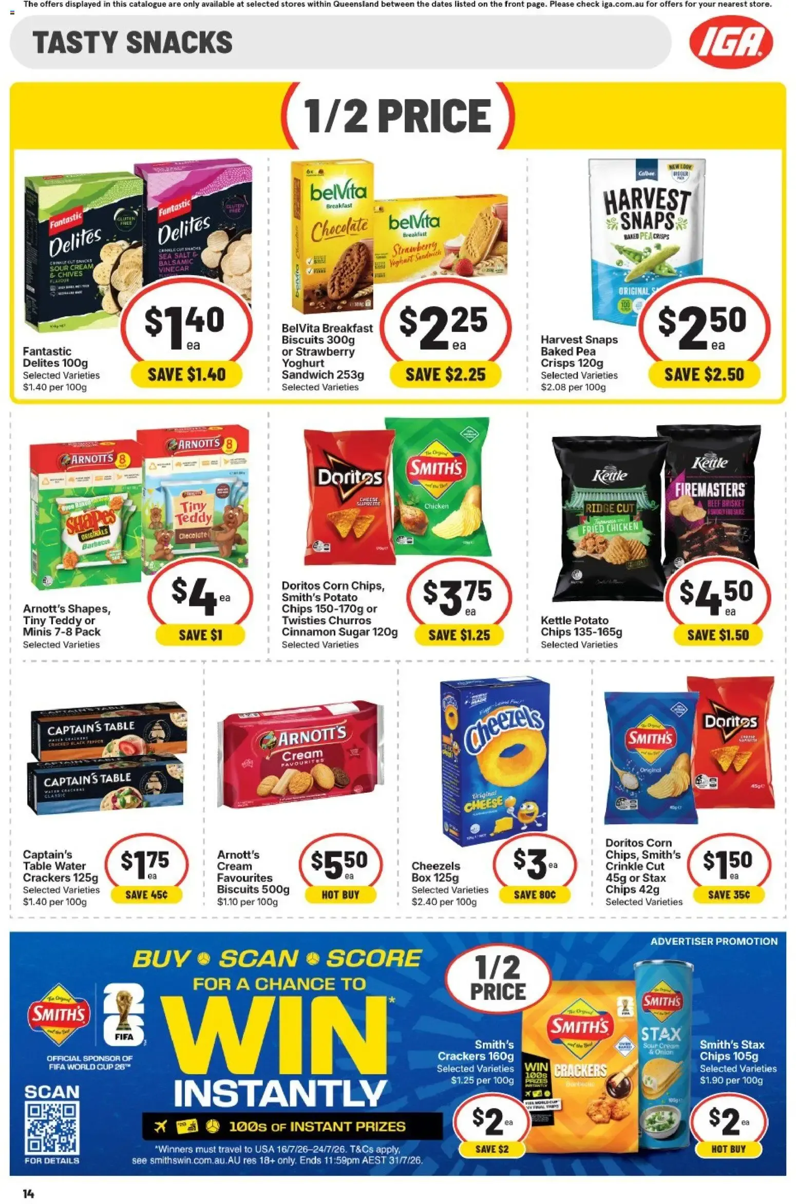 IGA Big Family Big Prizes - 500+ Instant Winners Daily - Catalogue valid from 1 July to 7 July 2026 - page 14