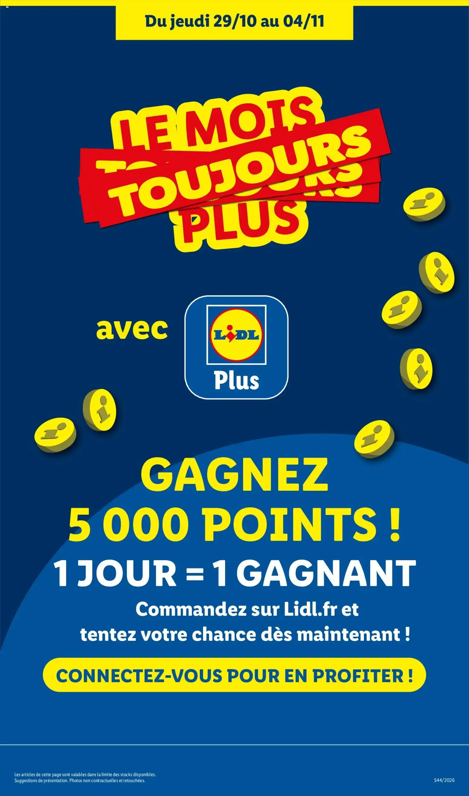 LIDL: Faites briller les fêtes à prix minis ! du 29 octobre au 4 novembre 2026 - Catalogue page 38