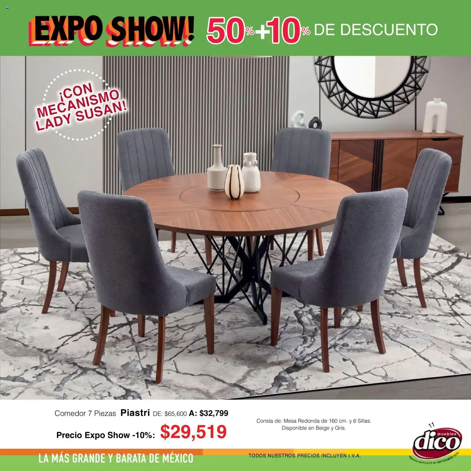 Catálogo de Muebles Dico catálogo Expo Show (04/09/2026 - 22/09/2026) - catálogo en línea 4 de septiembre al 22 de septiembre 2026 - Pagina 11