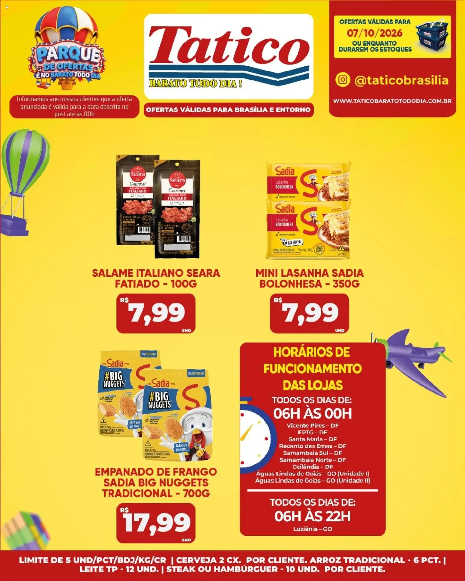 Encarte de Tatico ofertas do Dia de 07/10/2026 | Promoções Online 7 de outubro até 7 de outubro 2026 - Pagina 16