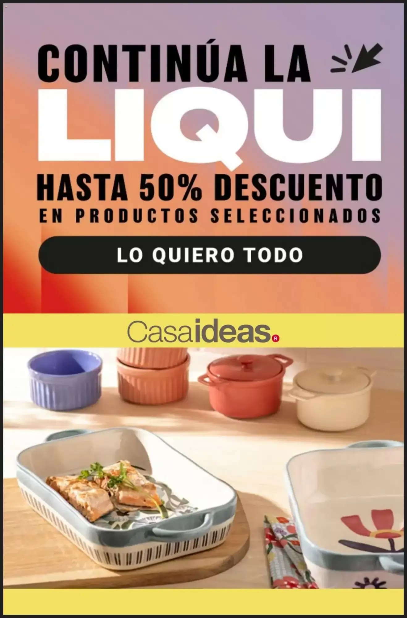 Continúa la liqui de Casaideas