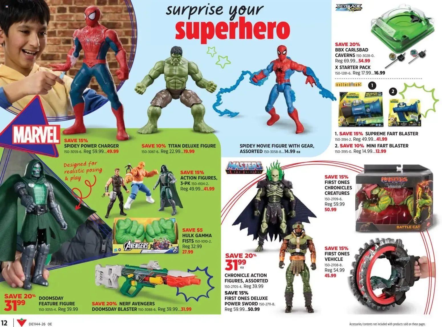 Canadian Tire flyer - The Ultimate Toy Guide from Oct 29, 2026 > weekly specials & deals from October 29 to November 18 2026 - flyer page 12