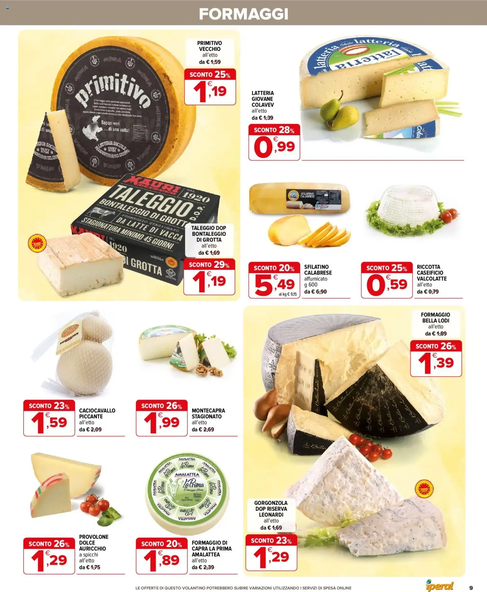 Nuovo Iperal volantino dal 30/09/2026 > offerte anteprima 🛍️ da 30 settembre a 13 ottobre di 2026 - Pagina del volantino 9