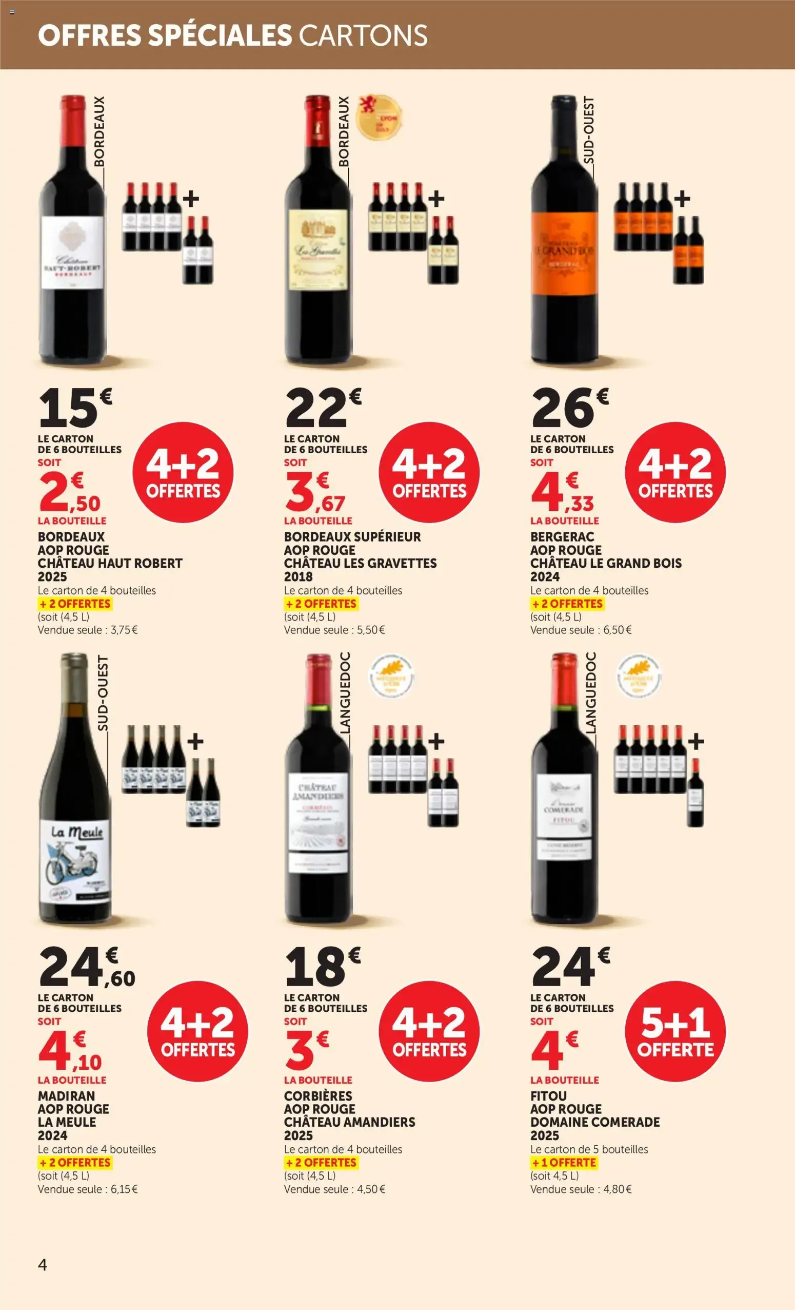bi1 Foire aux vins Maxi marché à partir du 22/09/2026 - promo en ligne du 22 septembre au 4 octobre 2026 - Catalogue page 4