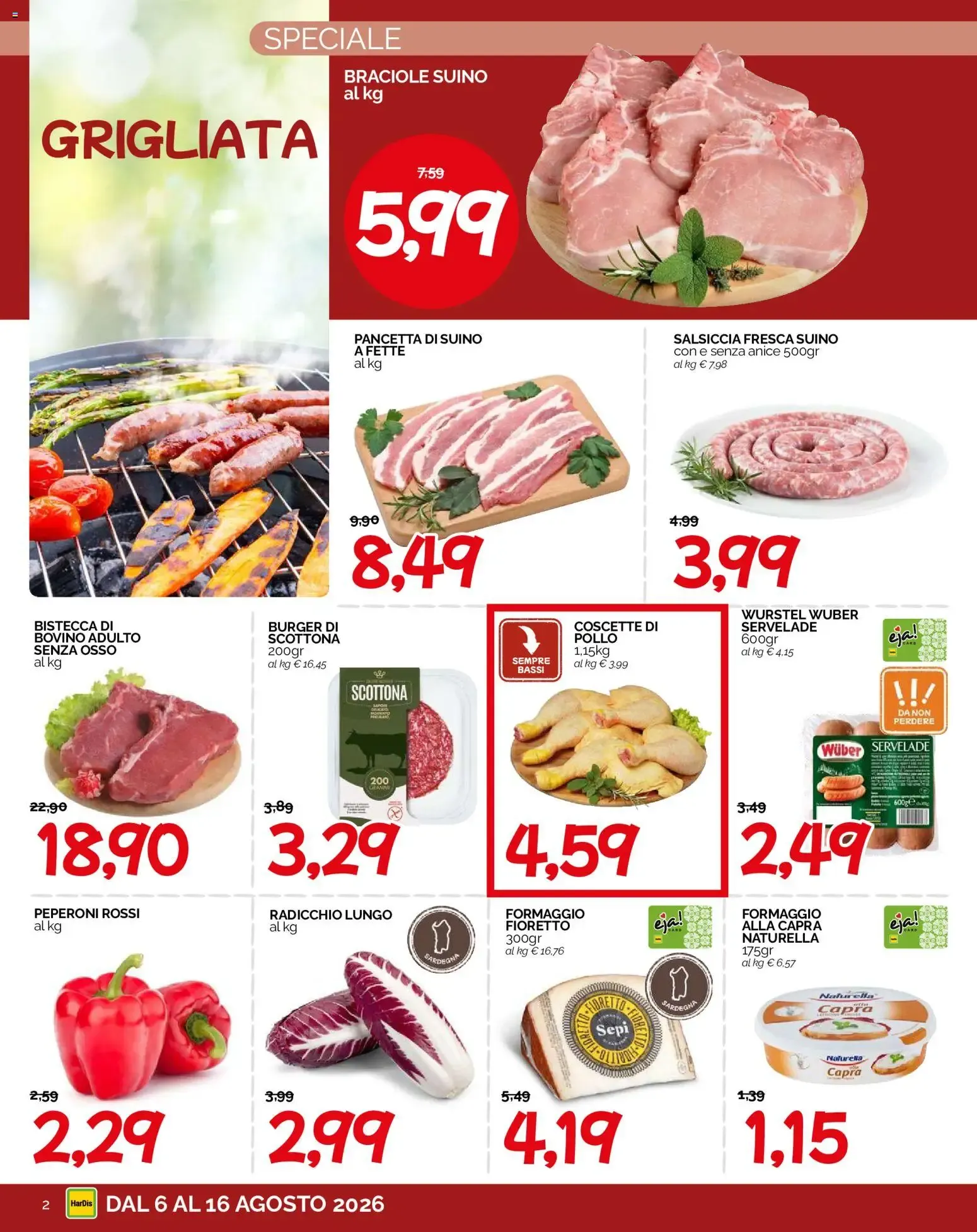 HarDis - Buon Ferragosto da 6 agosto a 16 agosto di 2026 - Pagina del volantino 2
