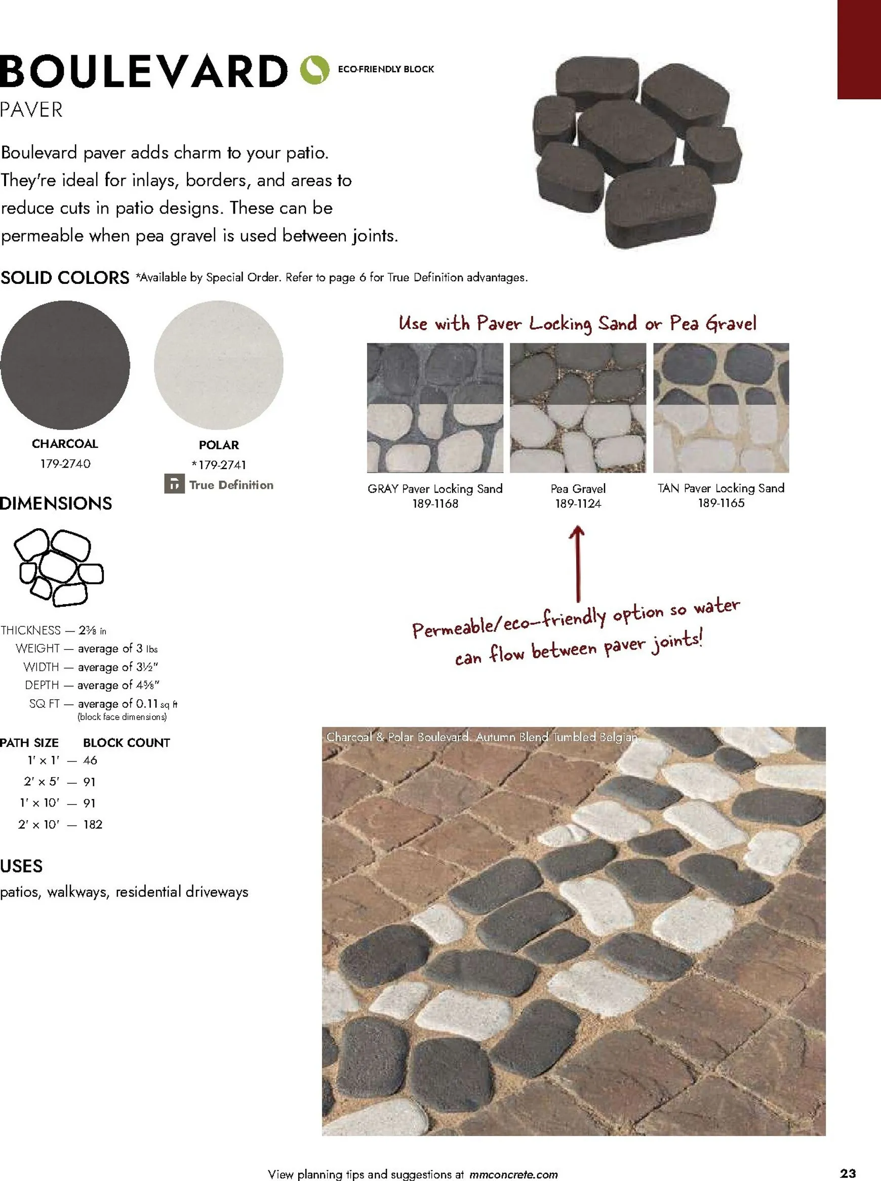 Weekly ad Current Menards - Landscape Block Catalog leaflet valid from Thursday 04/02/2026 to Thursday 12/31/2026 from April 2 to December 31 2026 - Page 24