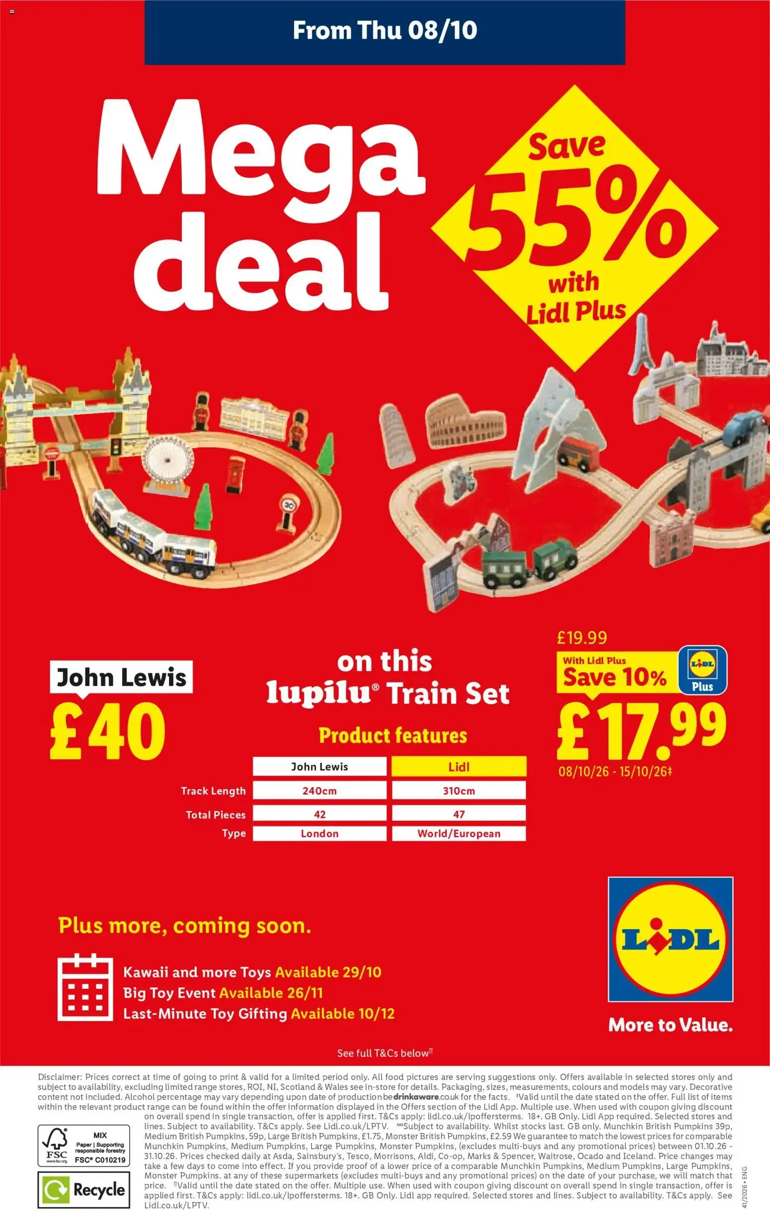 Weekly offers Lidl England (08/10/2026 - 14/10/2026) - Offers Online from 8 October to 14 October 2026 - Catalogue Page 9