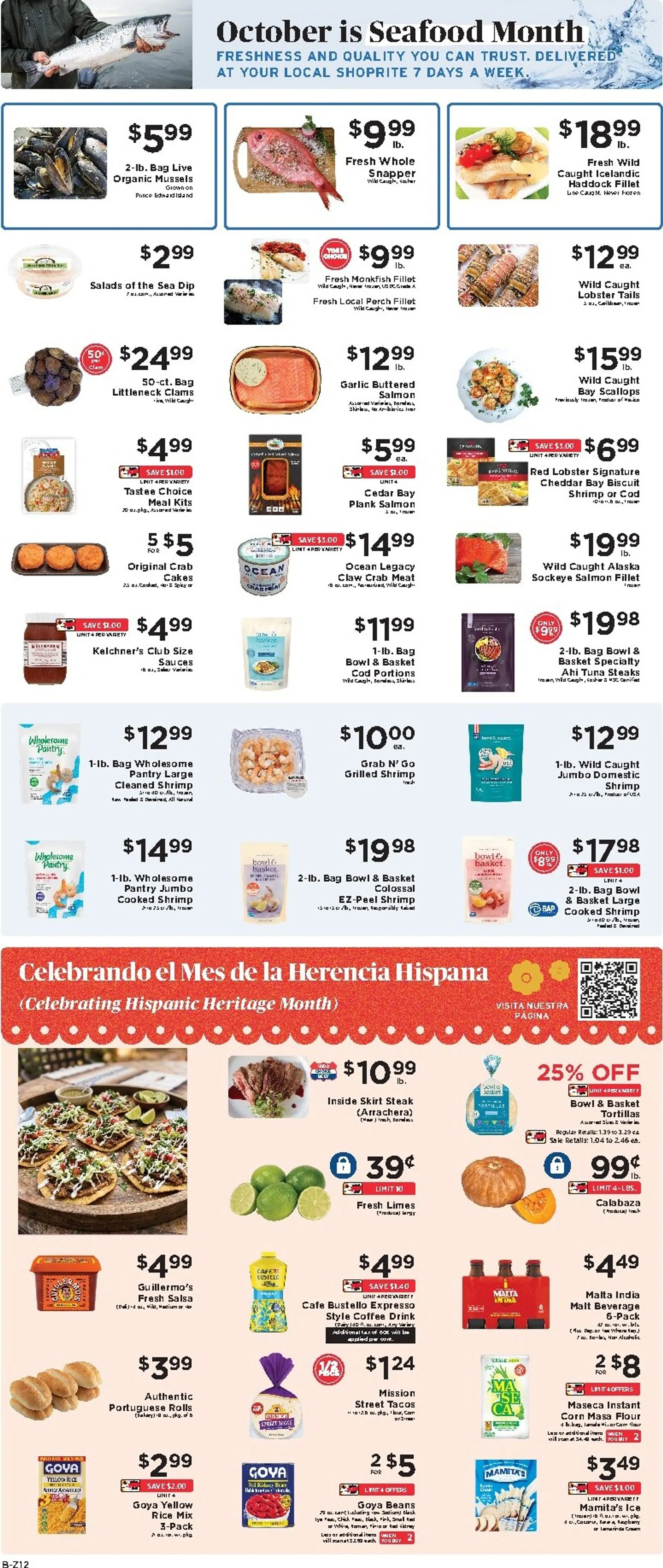 Weekly ad Current ShopRite leaflet valid from Sunday 10/04/2026 to Saturday 10/10/2026 from October 4 to October 10 2026 - Page 14