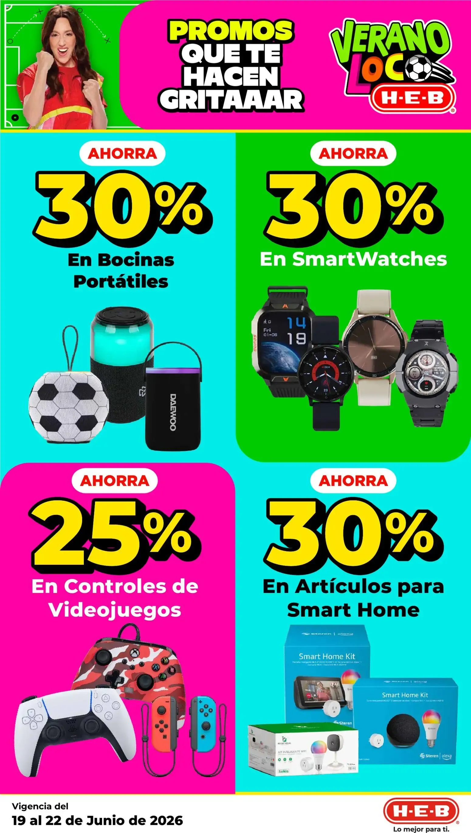 Catálogo de H-E-B Verano Loco: Las Promos más locas entran a la cancha 19 de junio al 25 de junio 2026 - Pagina 20