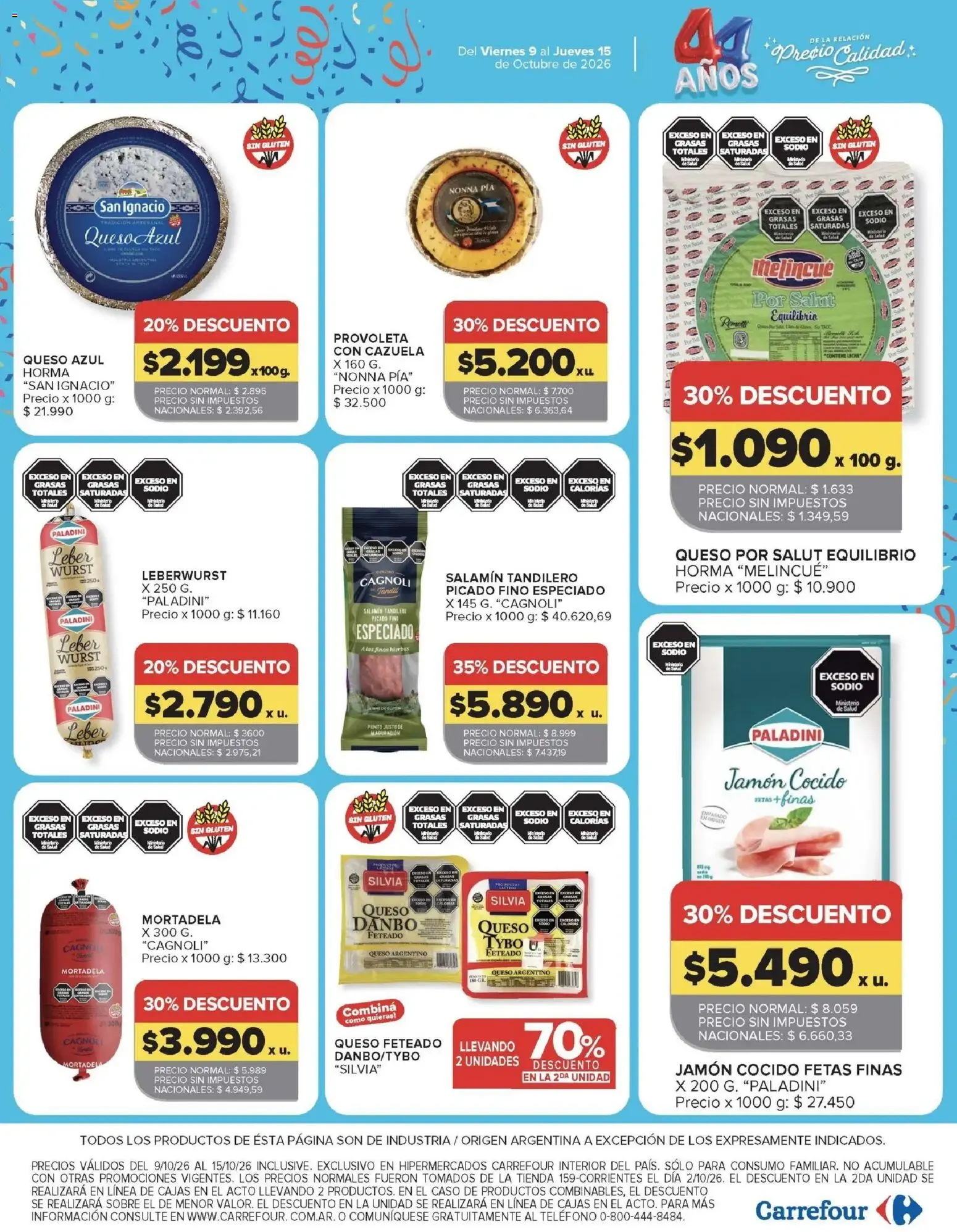 Ofertas de Carrefour Ofertas || del 09/10/2026 - 15/10/2026 || Promociones 9 de octubre al 15 de octubre 2026 - Página 19 del catálogo