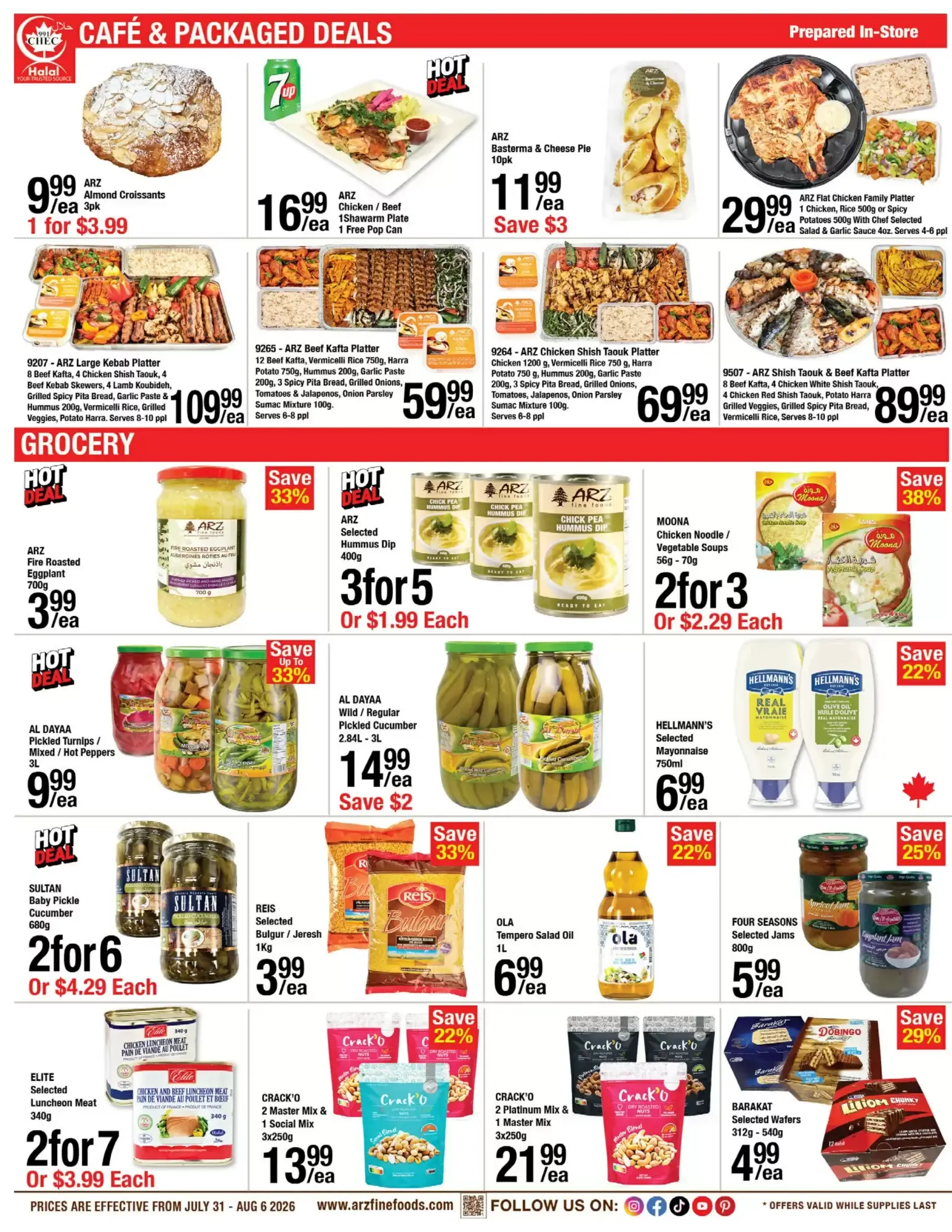 Arz Fine Foods flyer week 31 from July 31 to August 6 2026 - flyer page 2