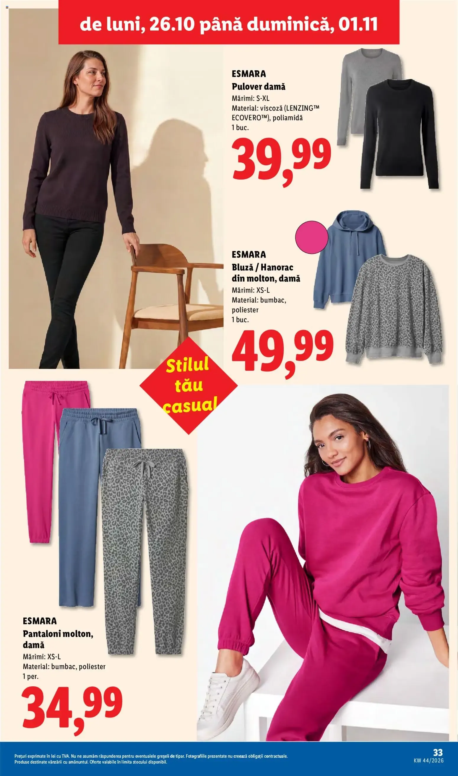 Catalog Catalog LIDL 26.10.2026 - Oferta și Revista online de la 26 octombrie până la 1 noiembrie 2026 - Revista Pagina 33