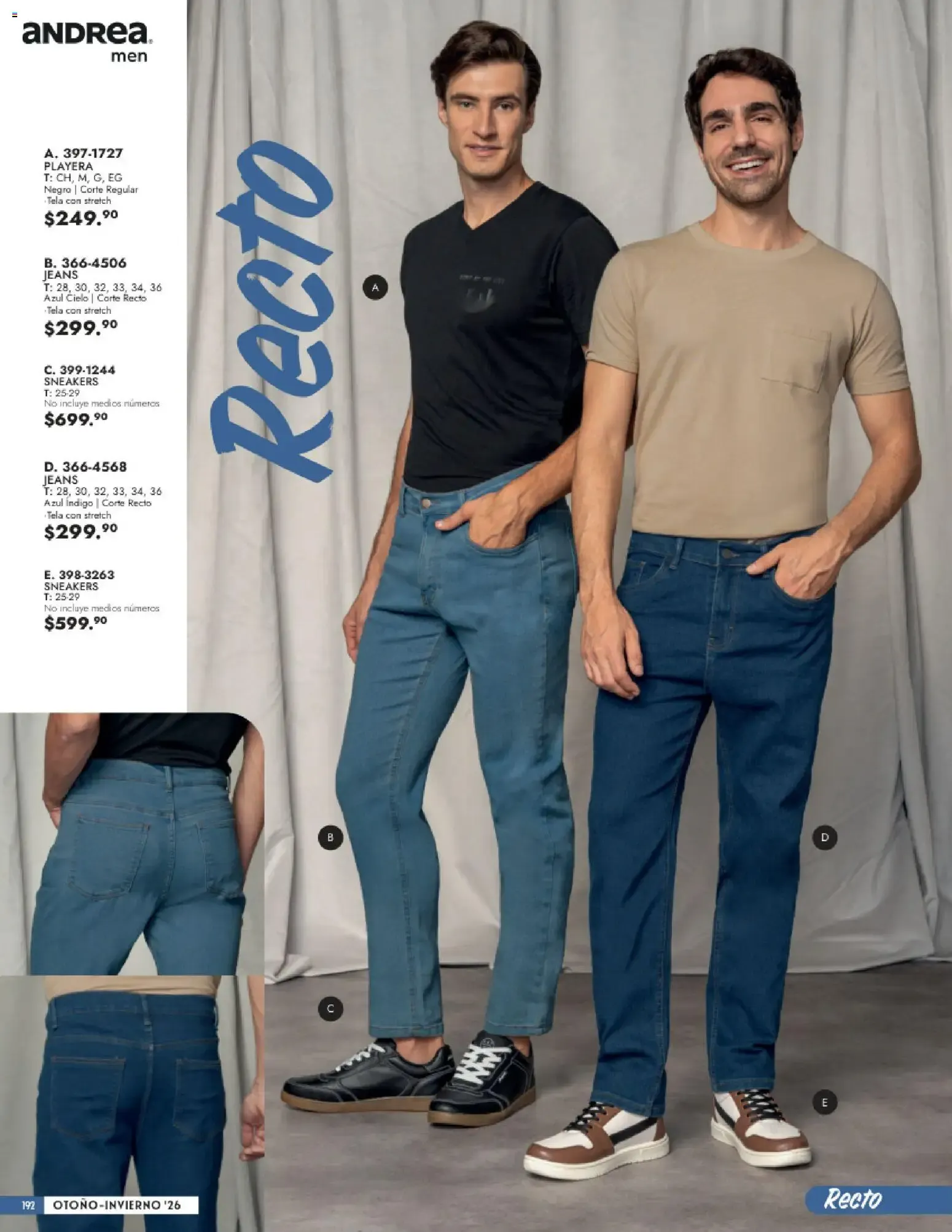 Catálogo de ANDREA men Otoño - Invierno 2026 23 de agosto al 30 de enero 2027 - Pagina 34