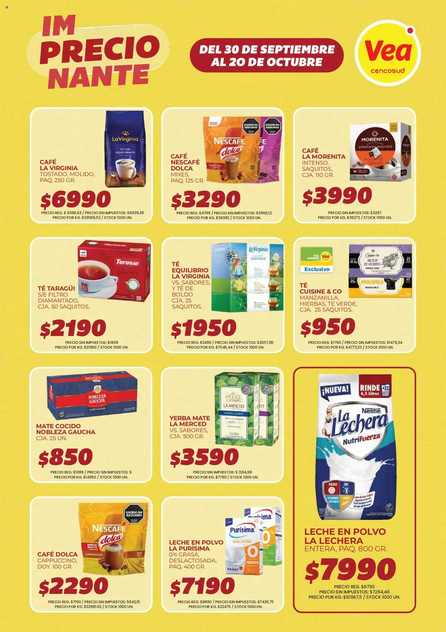 Ofertas de Vea - Ofertas del 30/09/2026 - 20/10/2026 30 de septiembre al 20 de octubre 2026 - Página 4 del catálogo