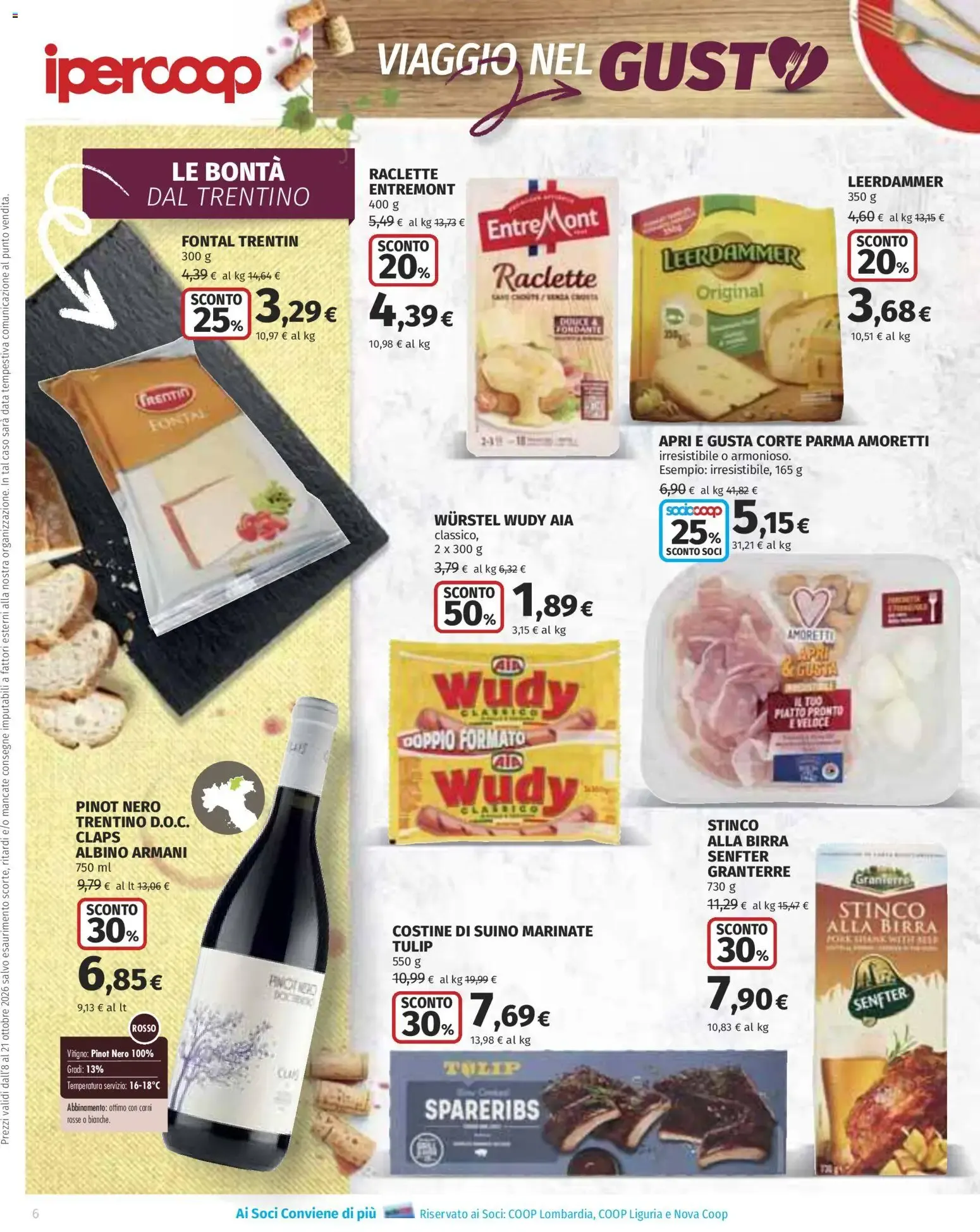 Ipercoop - Viaggio nel Gusto da 8 ottobre a 21 ottobre di 2026 - Pagina del volantino 6