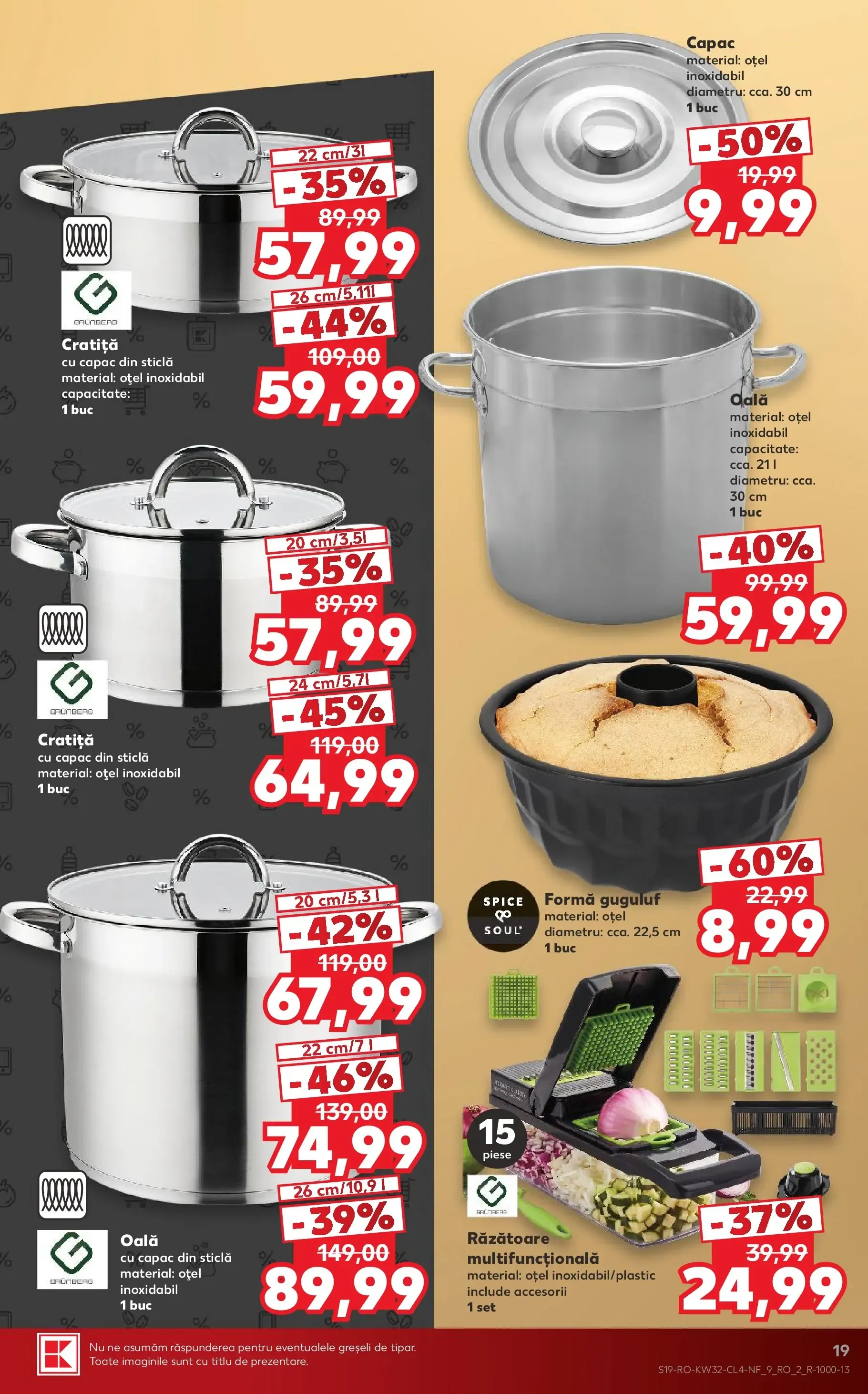 Catalog Kaufland Black Friday de Vară de la 5 august până la 11 august 2026 - Revista Pagina 19