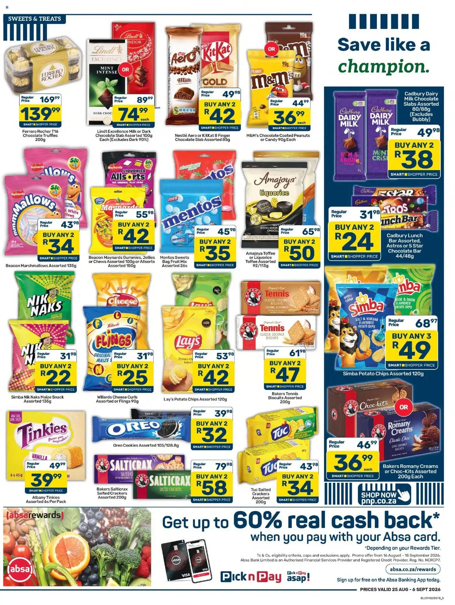 Pick n Pay - Save like a champion from 25 August to 6 September 2026 - Catalogue Page 5