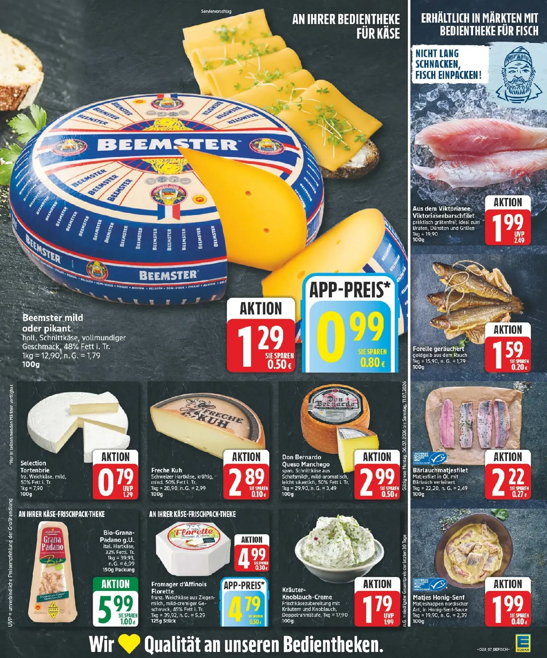 Edeka Prospekt – von Montag 06.07.2026 bis Samstag 11.07.2026 von 6. Juli bis 11. Juli 2026 - Prospekt seite 7