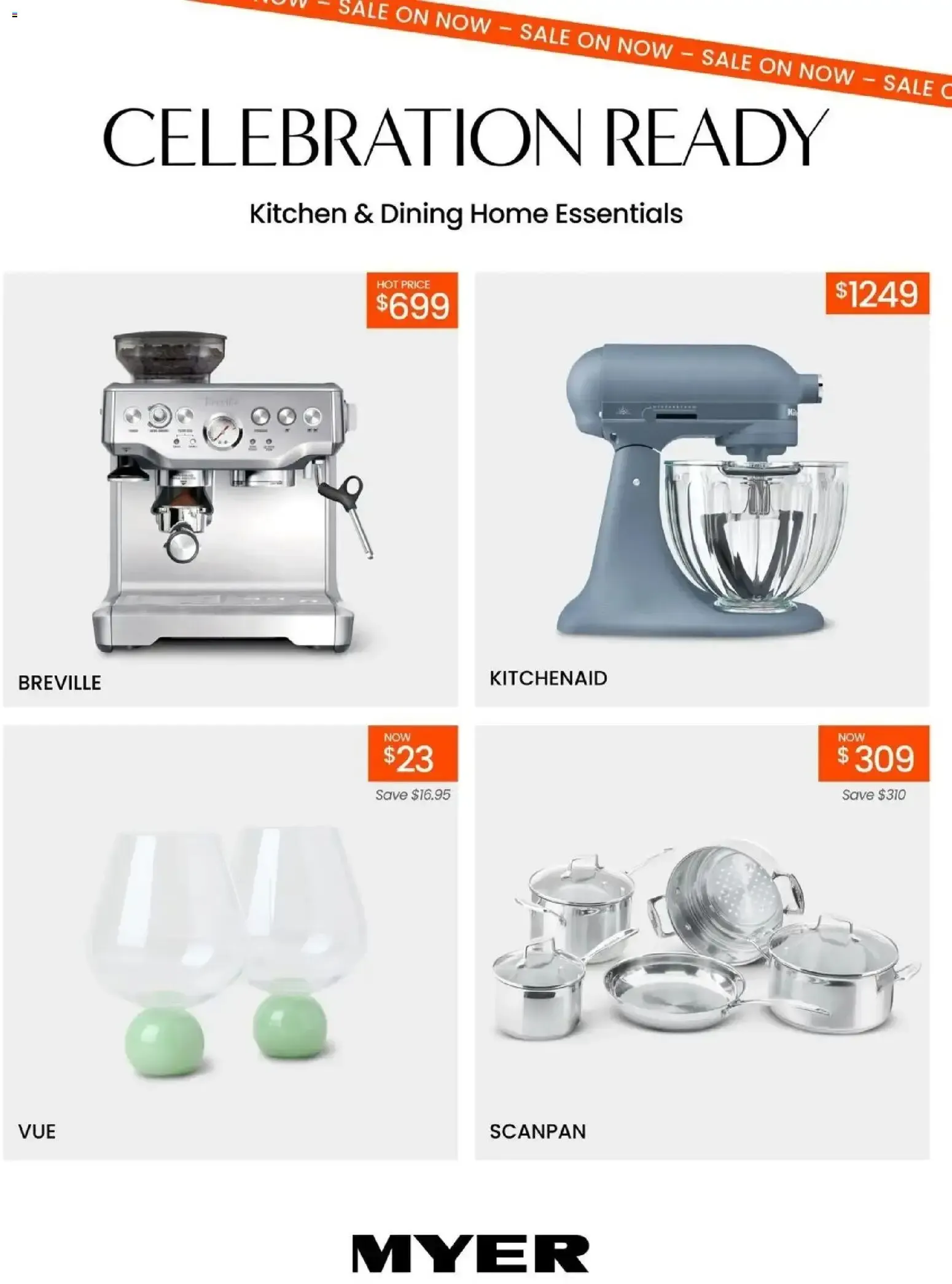 MYER Celebration Ready: Kitchen & Dining Home Essentials - Catalogue valid from 13 October to 1 November 2026 - page 2