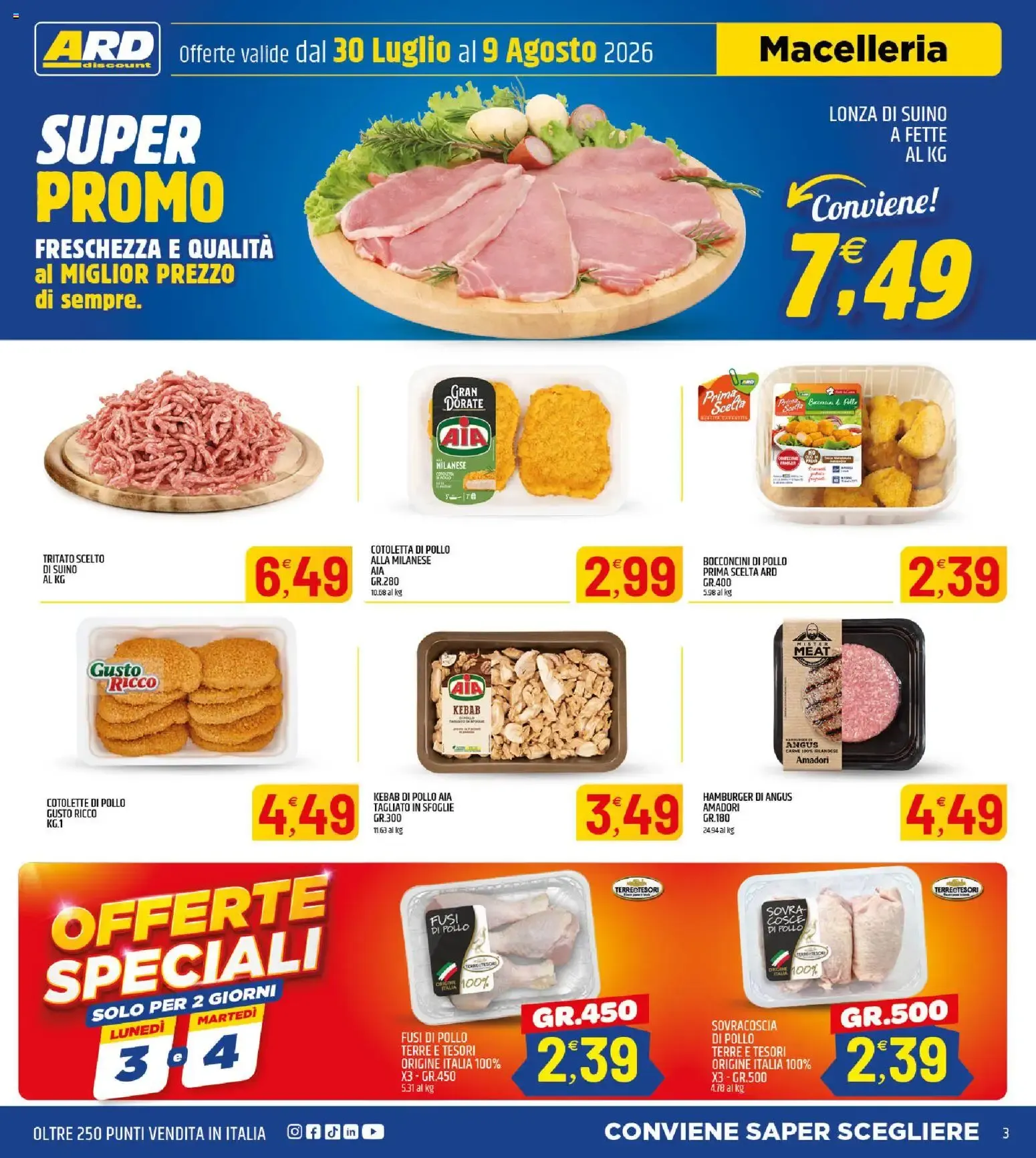 Nuovo ARD Discount volantino dal 30/07/2026 > offerte anteprima 🛍️ da 30 luglio a 9 agosto di 2026 - Pagina del volantino 3