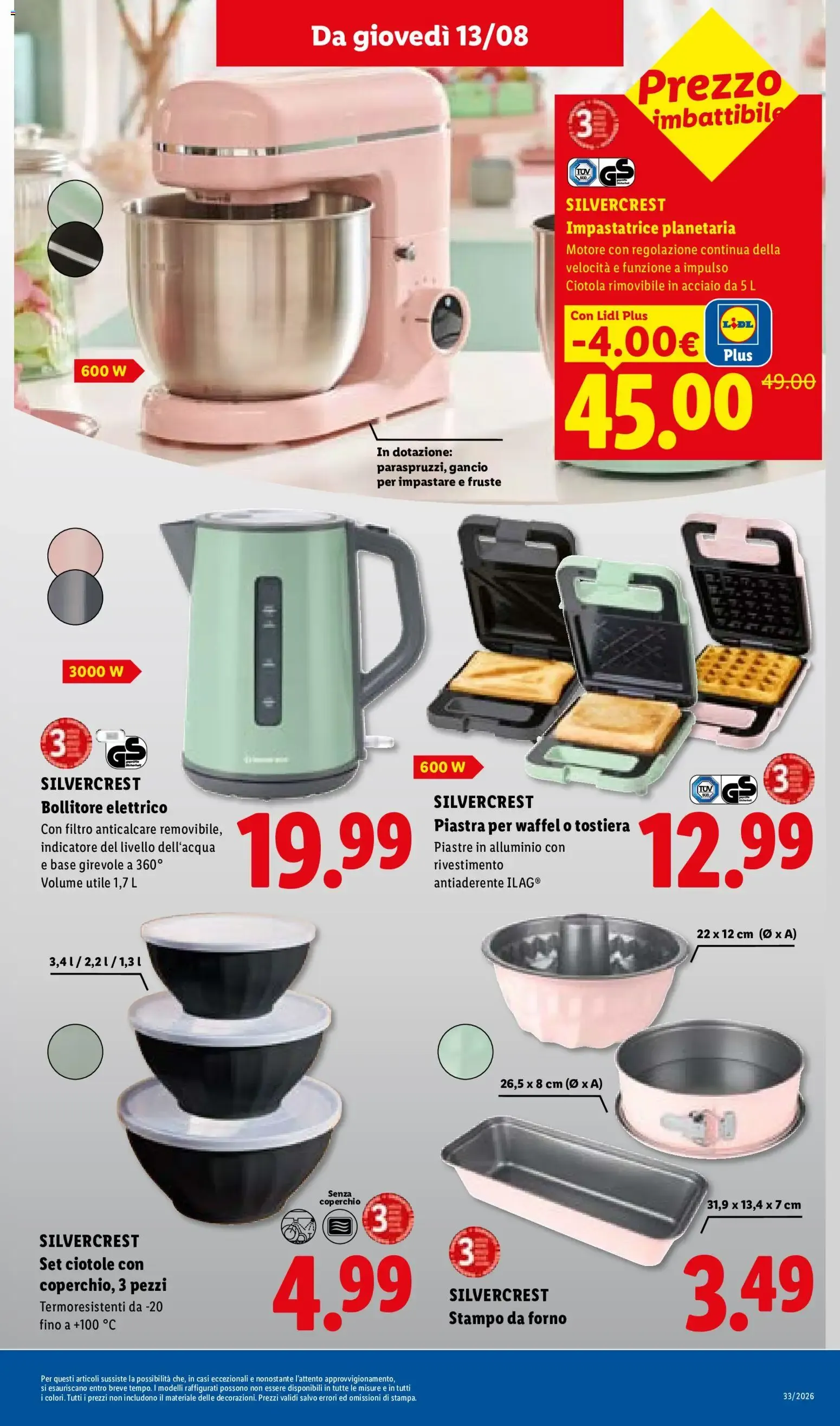 LIDL Ferragosto fino al -50% da 13 agosto a 19 agosto di 2026 - Pagina del volantino 21