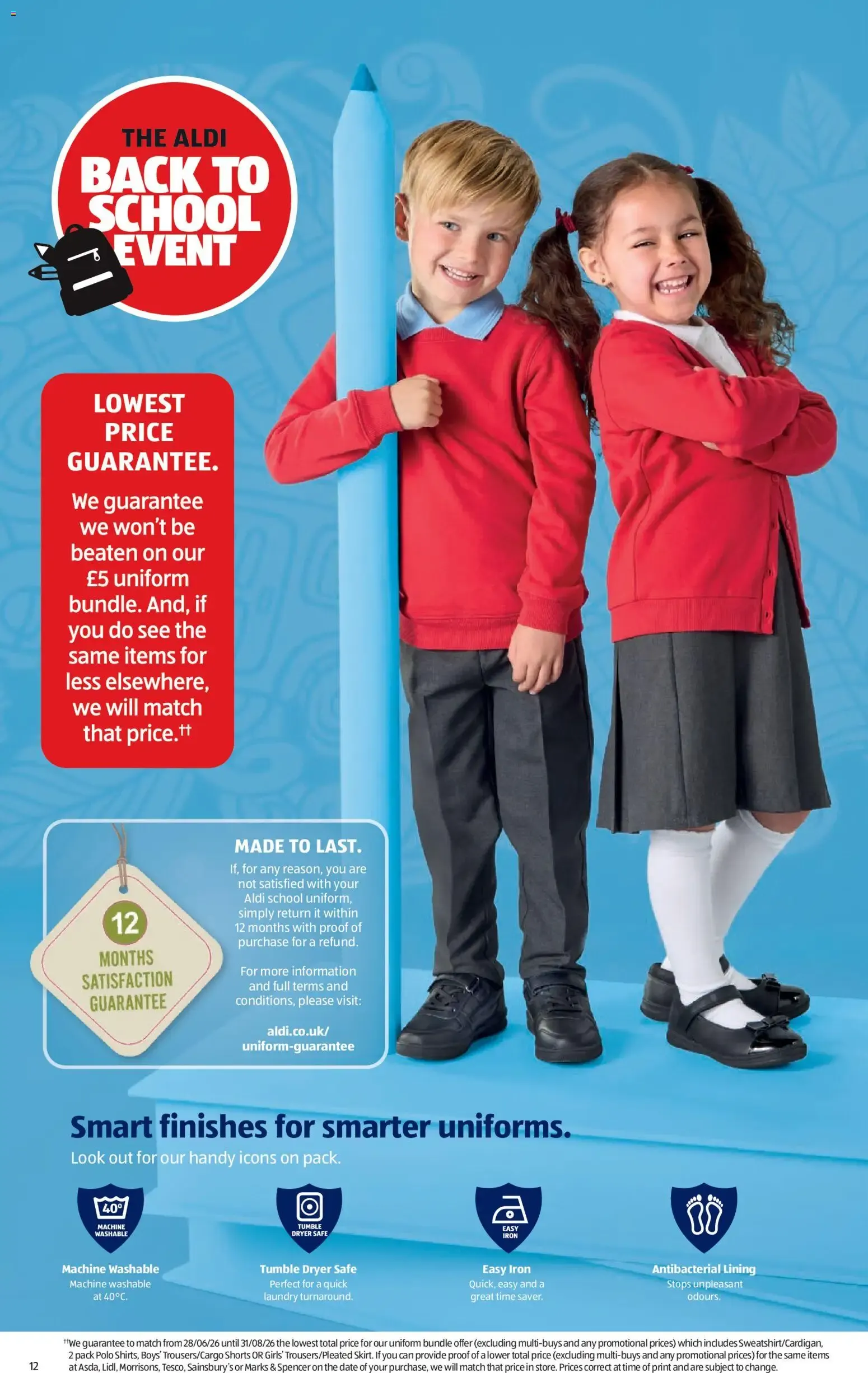 Aldi Specialbuys: Back to School Event 2026 from 22 June to 28 June 2026 - Catalogue Page 12