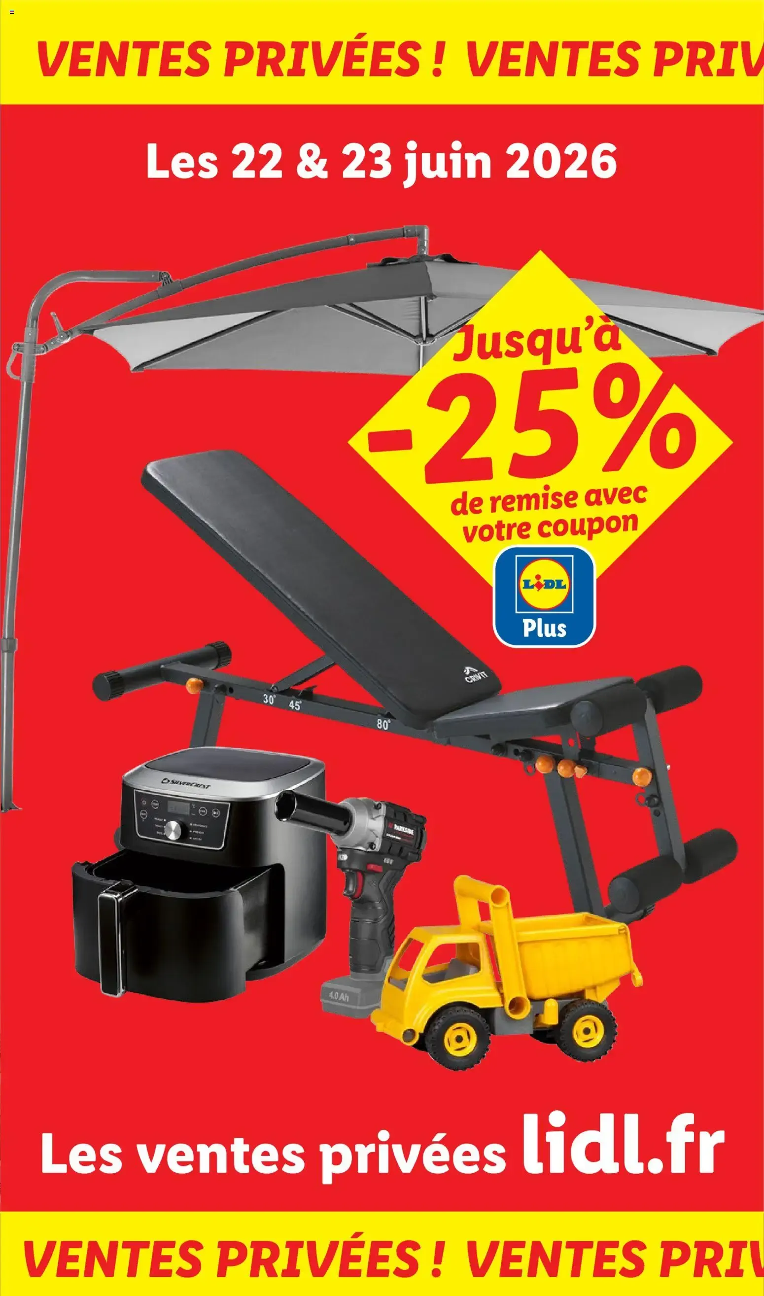 Catálogo LIDL: Ofertas Web Exclusivas del 22/06 al 25/06 du 22 juin au 25 juin 2026 - Catalogue page 7