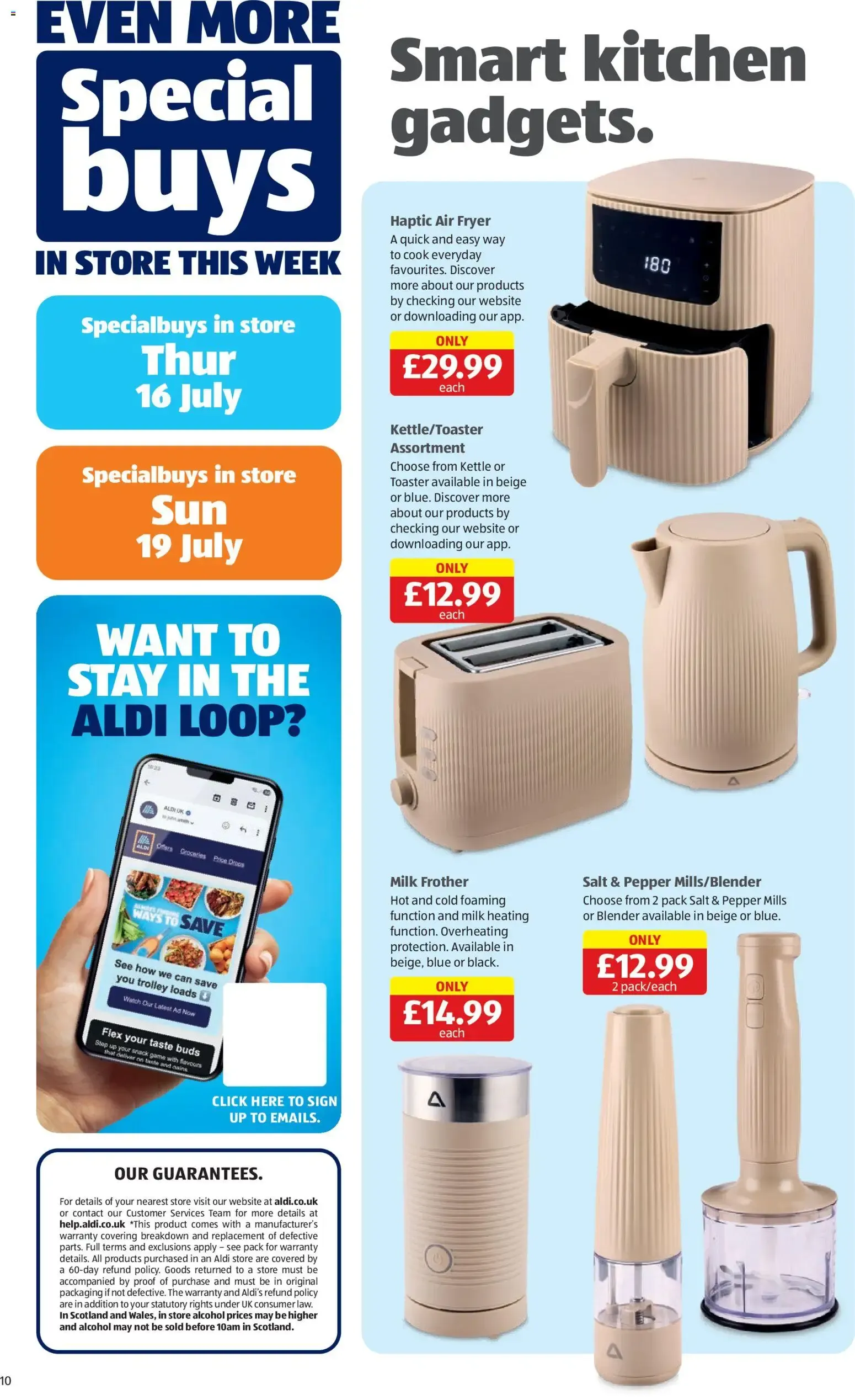 Aldi Specialbuys from 16 July to 19 July 2026 - Catalogue Page 10