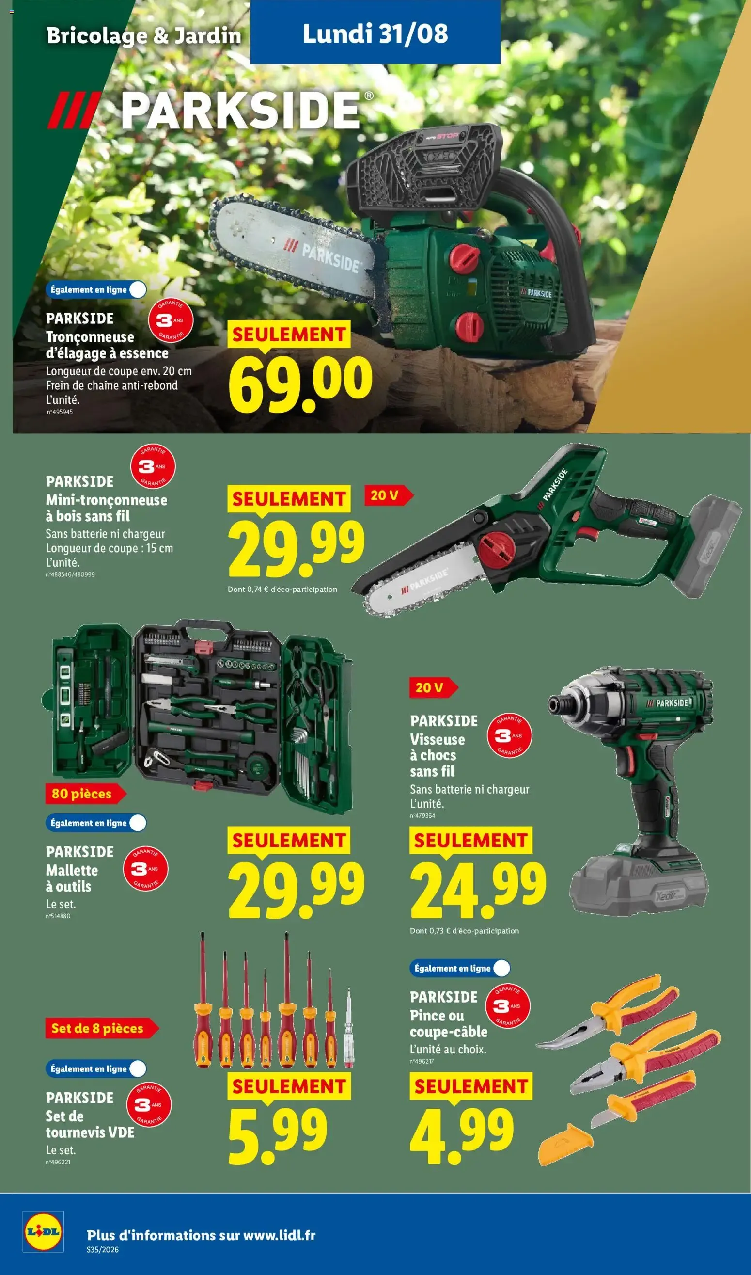 LIDL La rentrée des économies du 27 août au 2 septembre 2026 - Catalogue page 52