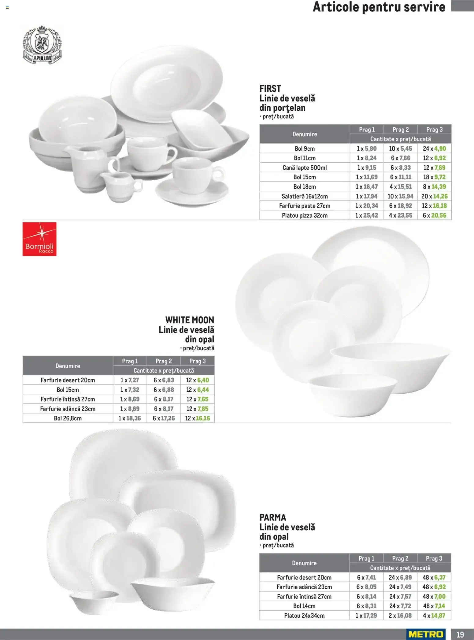 Catalog Metro Catalog Soluții Nealimentare pentru HoReCa - Oferta 01.10.2026 - 04.01.2027 de la 1 octombrie până la 4 ianuarie 2027 - Revista Pagina 19