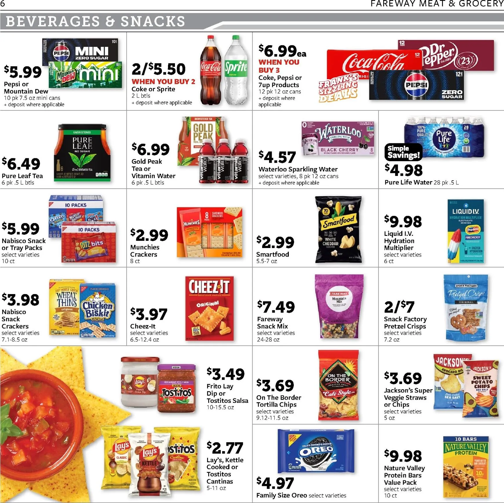 Weekly ad Fareway Meat & Grocery - Iowa State Fair Tickets from July 27 to August 1 2026 - Page 6