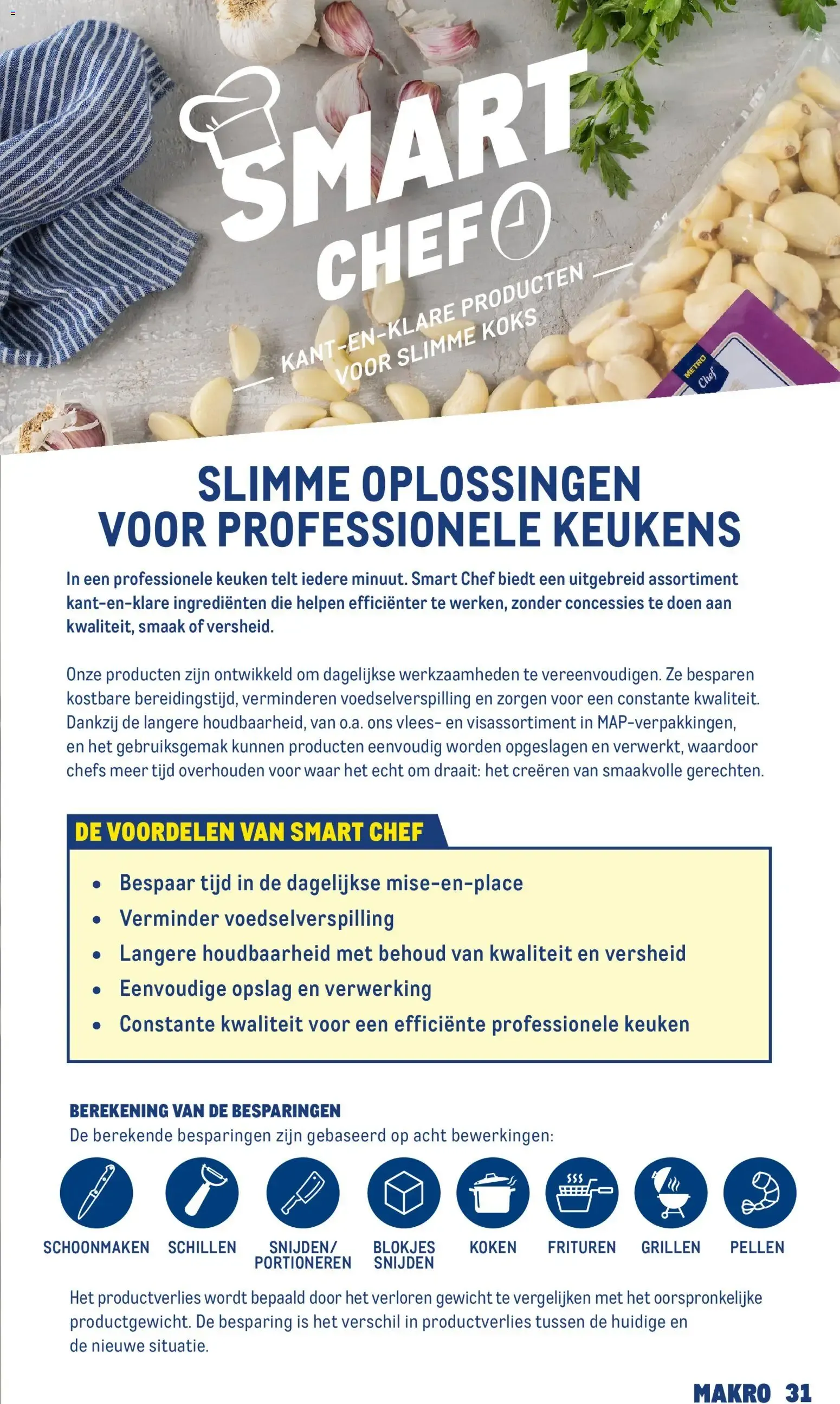 Makro Horeca Magazine: Ontdek Smart Chef van 7 oktober tot 31 oktober 2026 - Folder pagina 31