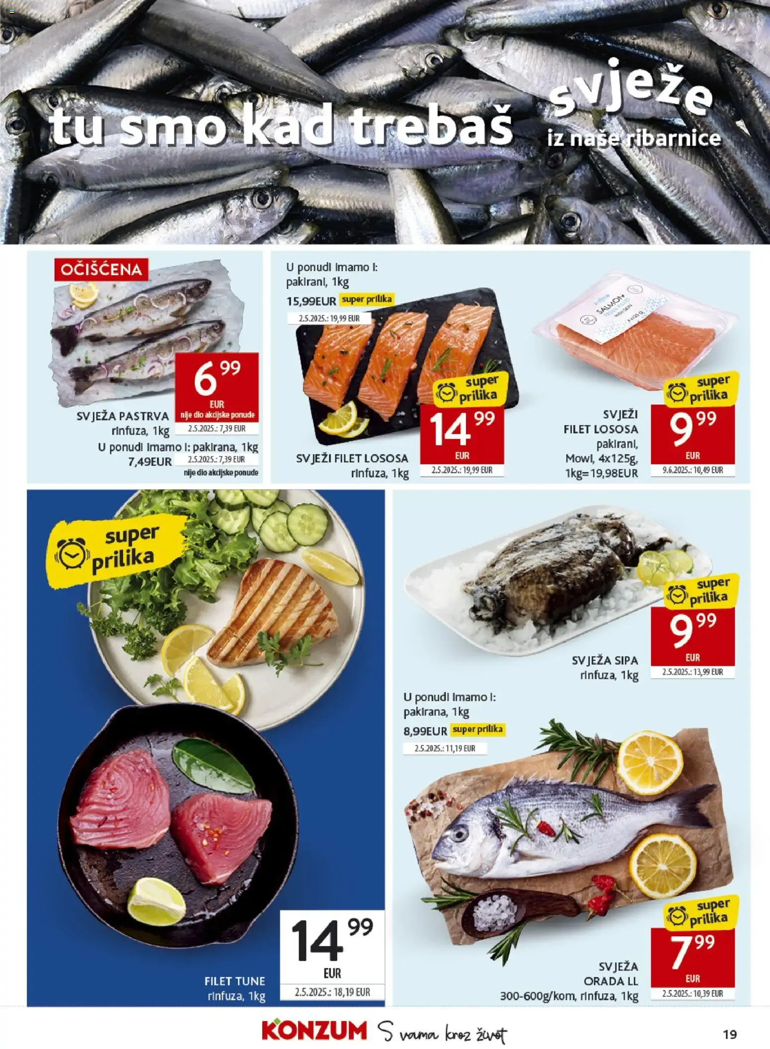 Katalog Konzum Katalog 43 / 2026 od 21. listopada do 27. listopada 2026. - Pregled Stranica 19