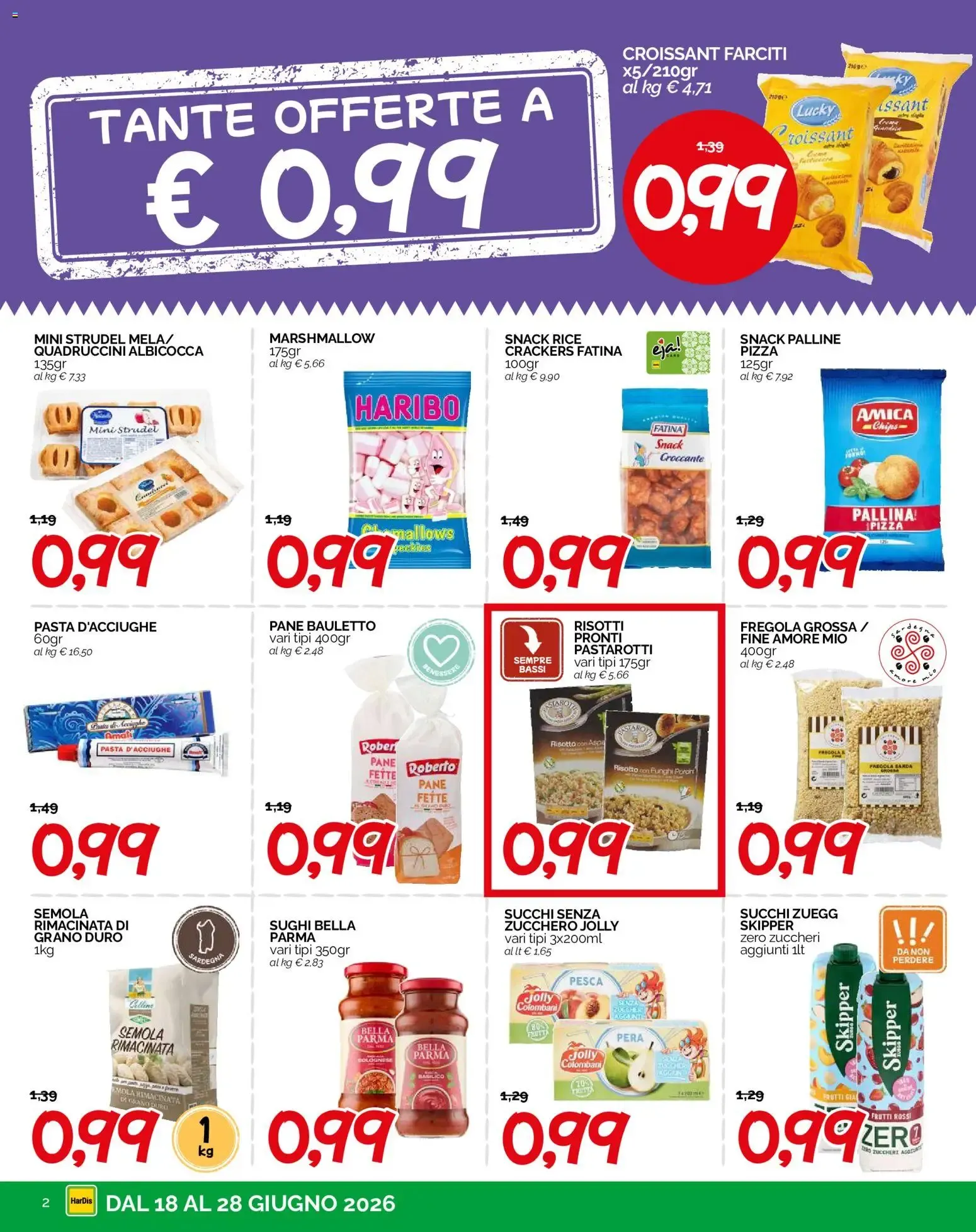 HarDis volantino dal 18/06/2026 - online Offerte da 18 giugno a 28 giugno di 2026 - Pagina del volantino 2