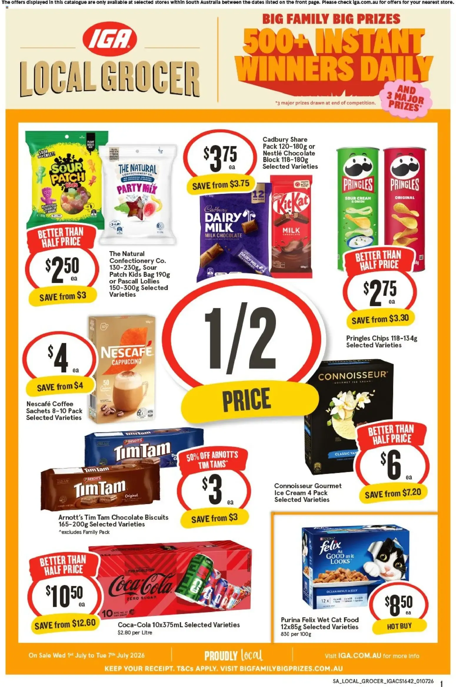 IGA catalogue valid from 01/07/2026 > Online Australia - Catalogue valid from 1 July to 7 July 2026 - page 1