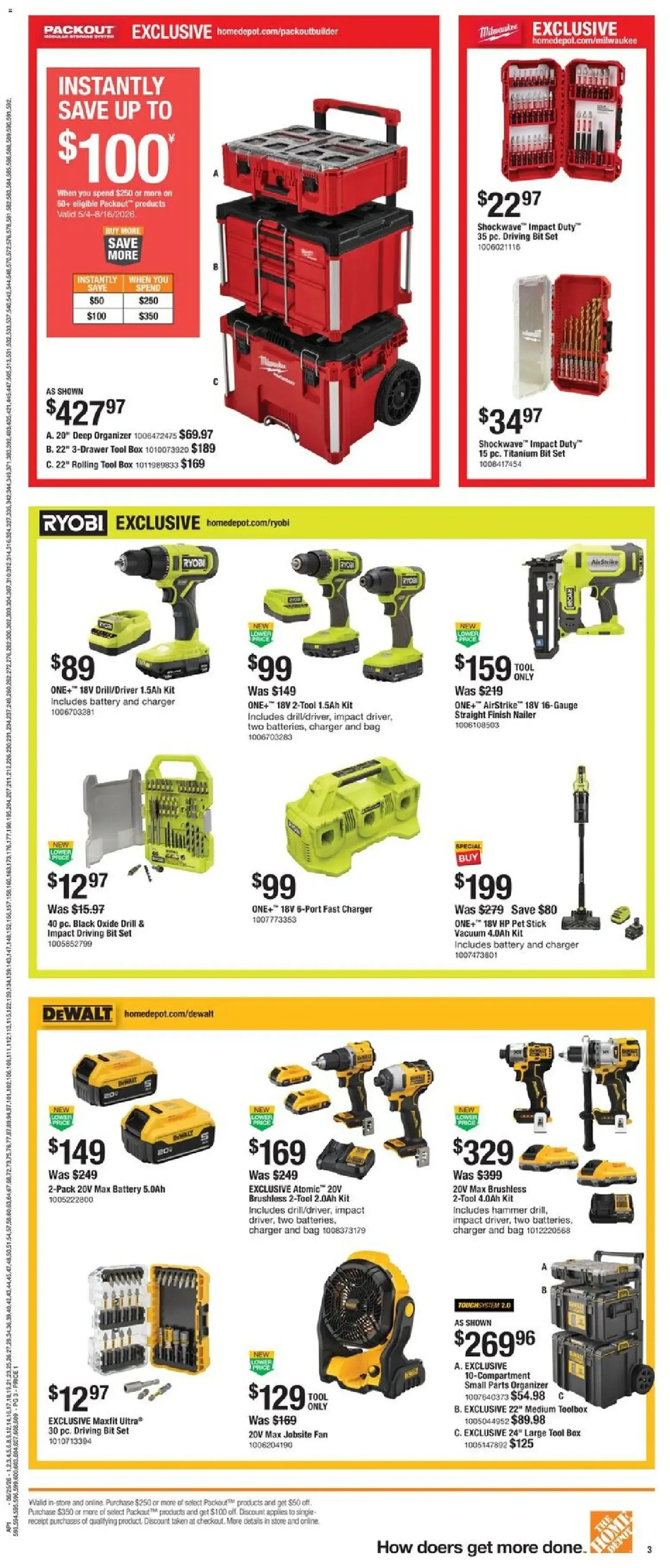 Weekly ad Home Depot Weekly Ad from 06/25/2026 - Flyer from June 25 to July 8 2026 - Page 3