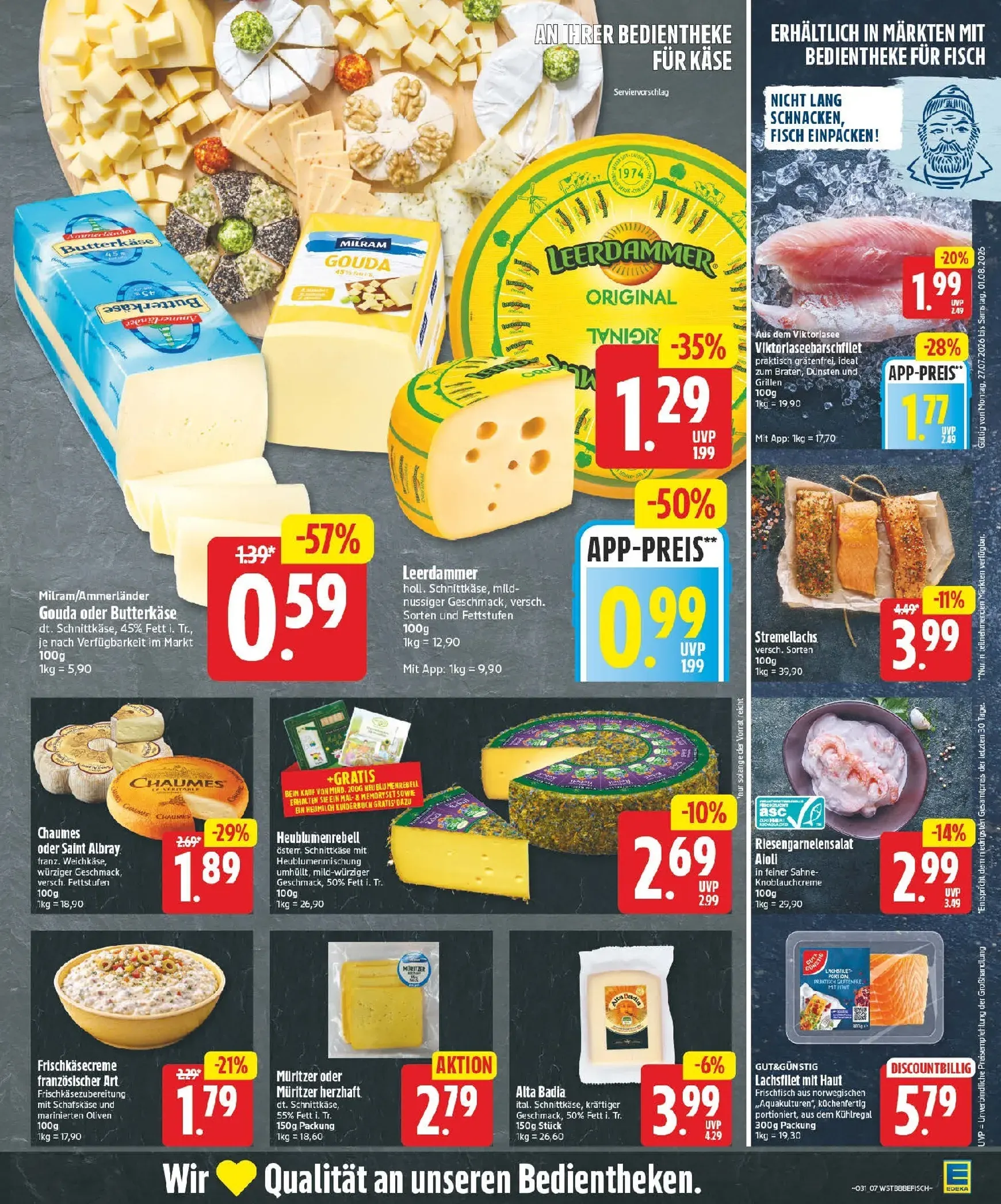 Edeka Prospekt – von Montag 27.07.2026 bis Samstag 01.08.2026 von 27. Juli bis 1. August 2026 - Prospekt seite 7
