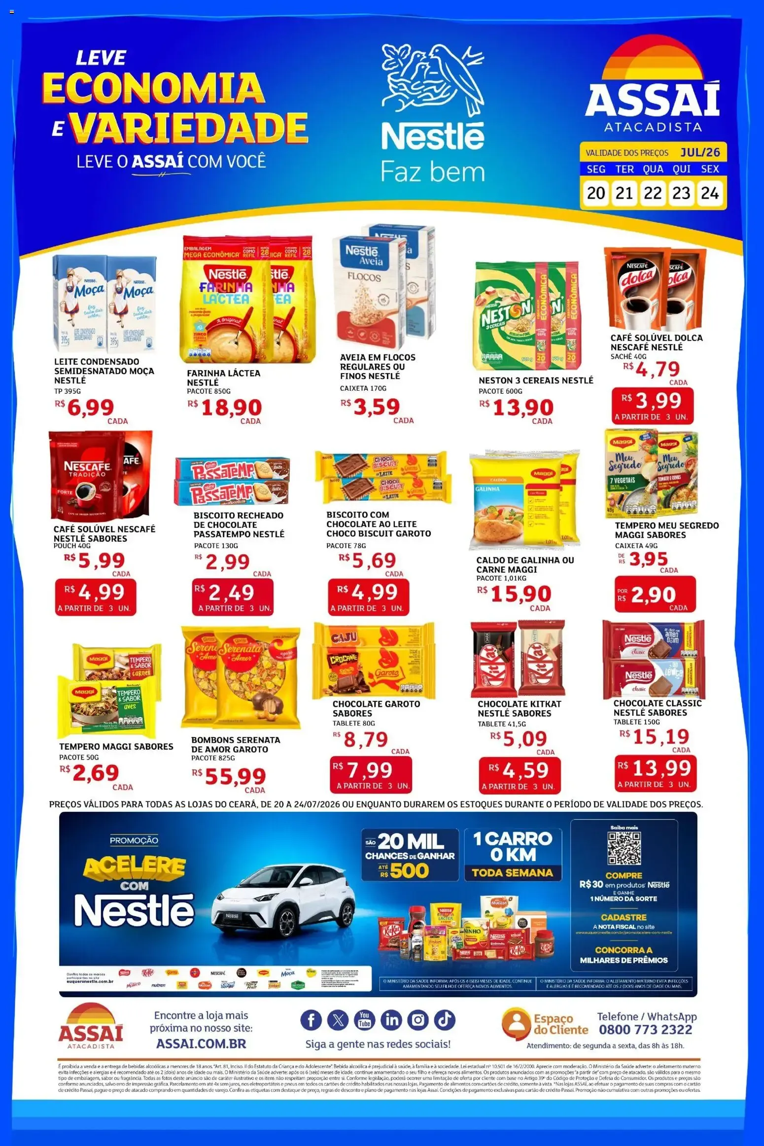Assaí Atacadista ofertas de 20/07/2026 | Promoções Online