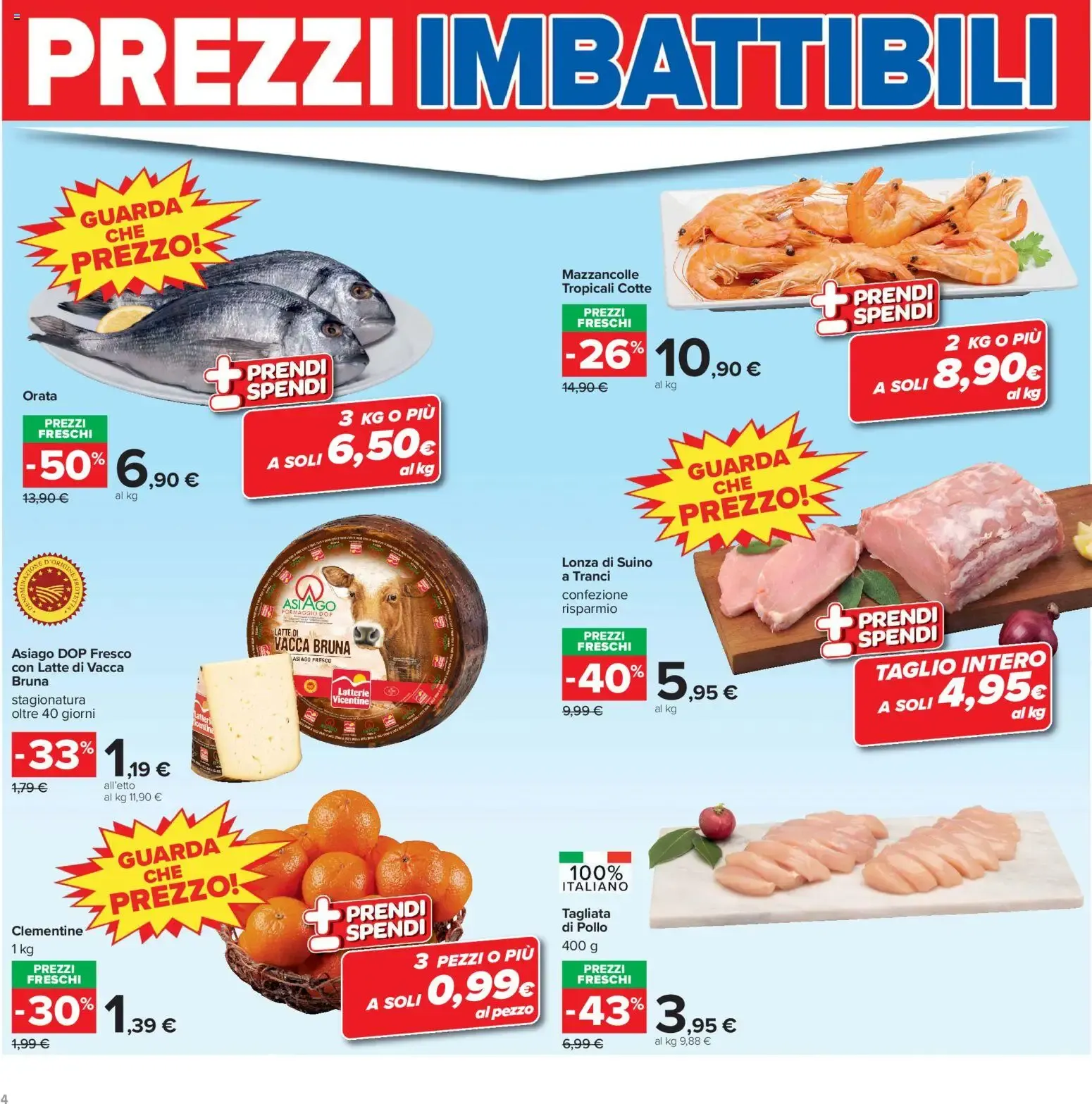 Carrefour Iper - Prezzi Imbattibili da 23 ottobre a 5 novembre di 2026 - Pagina del volantino 4