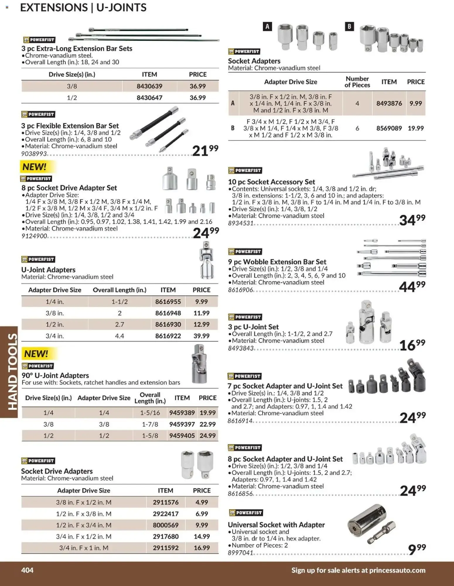 Princess Auto catalog - Hand Tools from Apr 21, 2026 > weekly specials & deals from April 21 to April 21 2027 - flyer page 12