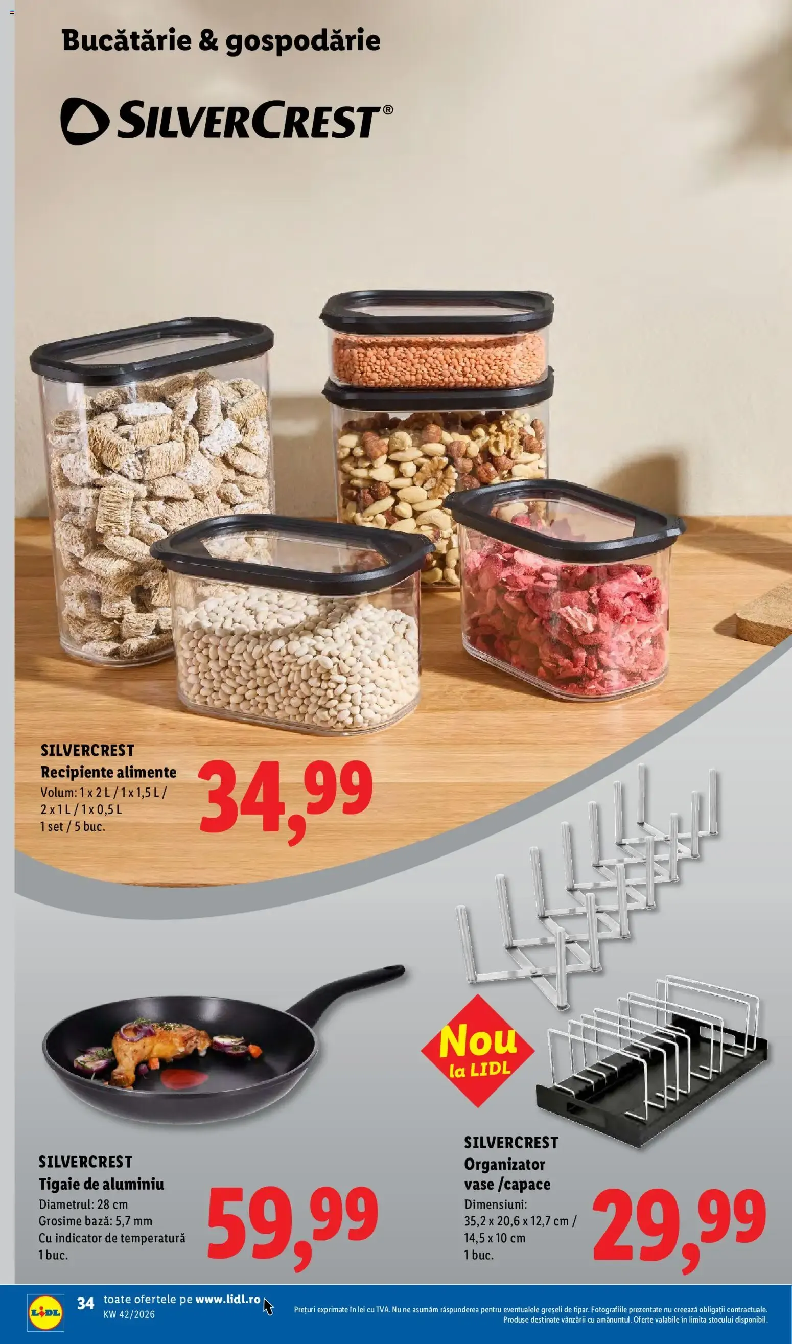 Catalog Catalog LIDL 12.10.2026 - Oferta și Revista online de la 12 octombrie până la 18 octombrie 2026 - Revista Pagina 34