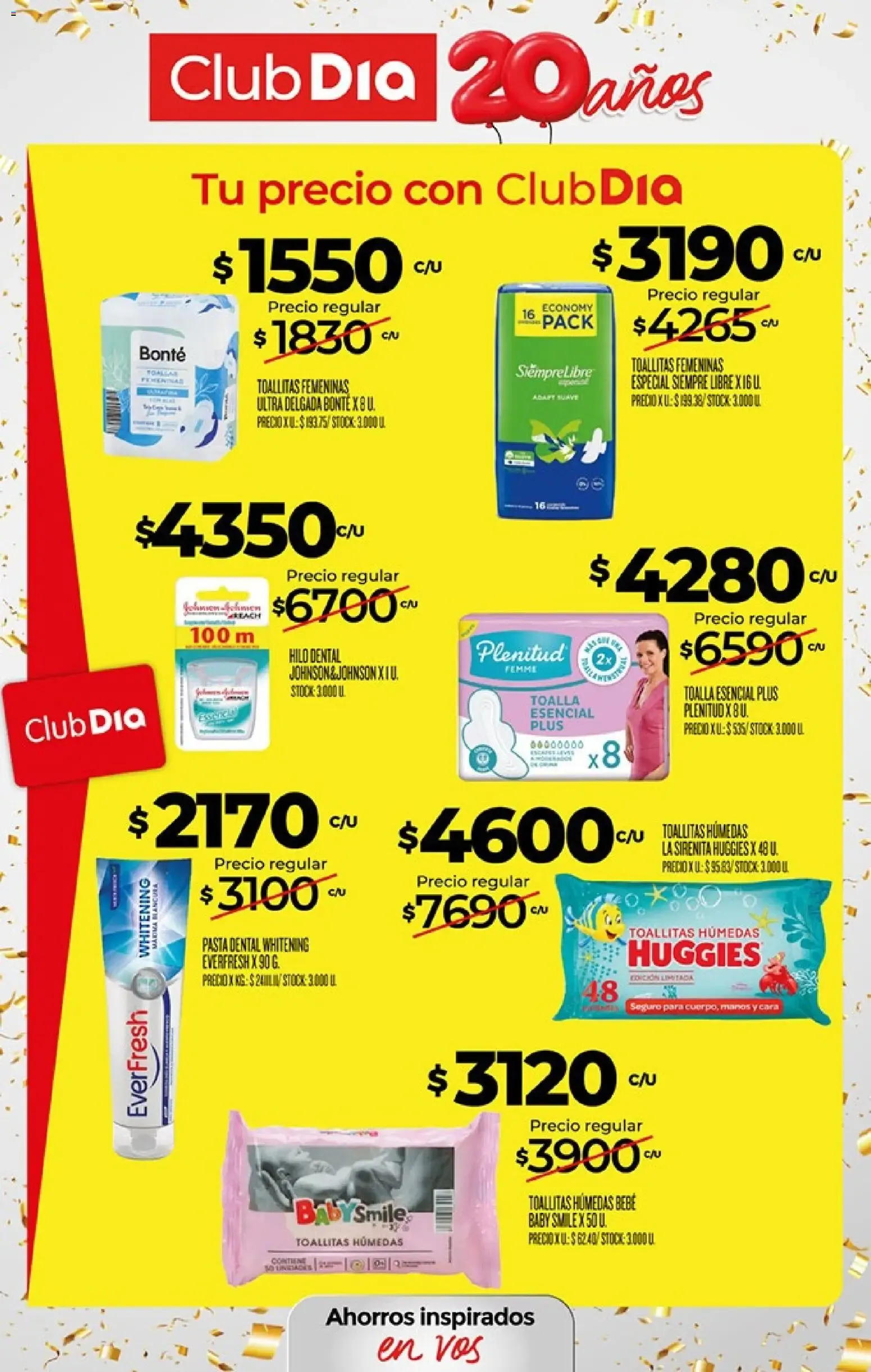 Ofertas de Club Dia 20 años - Tu precio con Club Dia 21 de octubre al 26 de octubre 2026 - Página 35 del catálogo