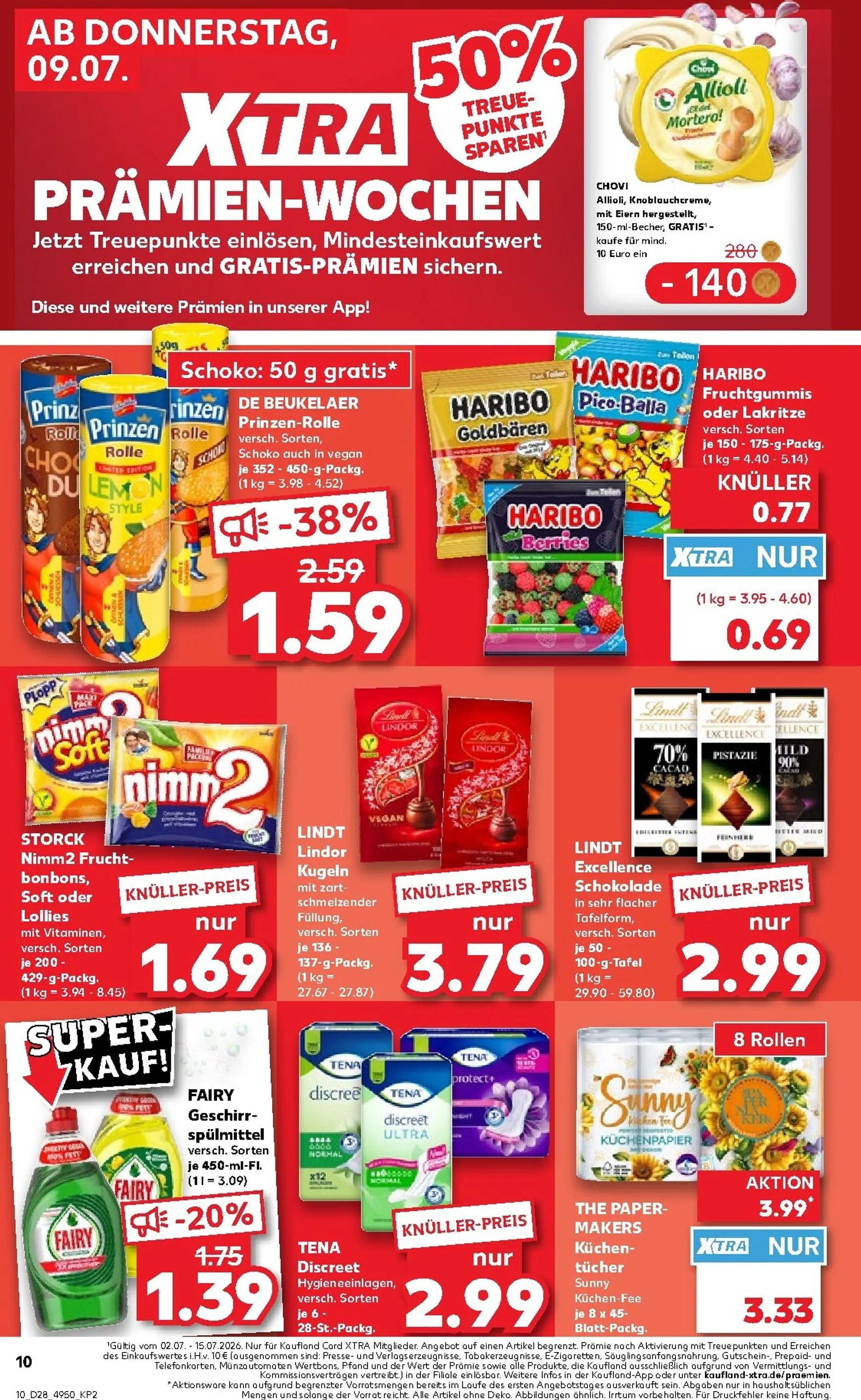 Kaufland Prospekt nächste Woche – von Donnerstag 09.07.2026 bis Mittwoch 15.07.2026 von 9. Juli bis 15. Juli 2026 - Prospekt seite 10