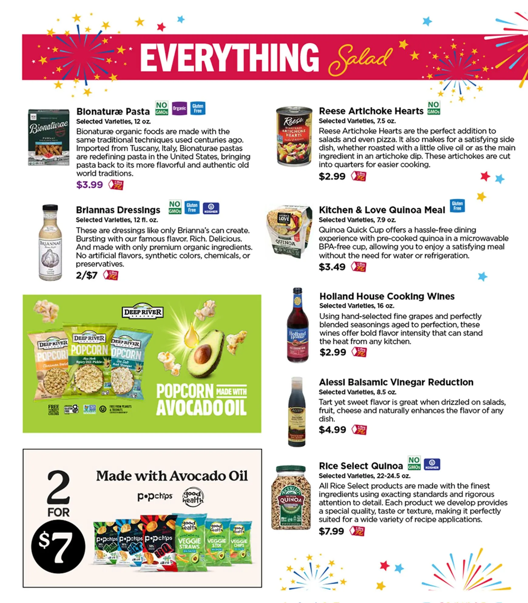 Weekly ad Current Tops Markets - Natural & Organics Spotlight leaflet valid from Sunday 06/28/2026 to Saturday 08/01/2026 from June 28 to August 1 2026 - Page 2