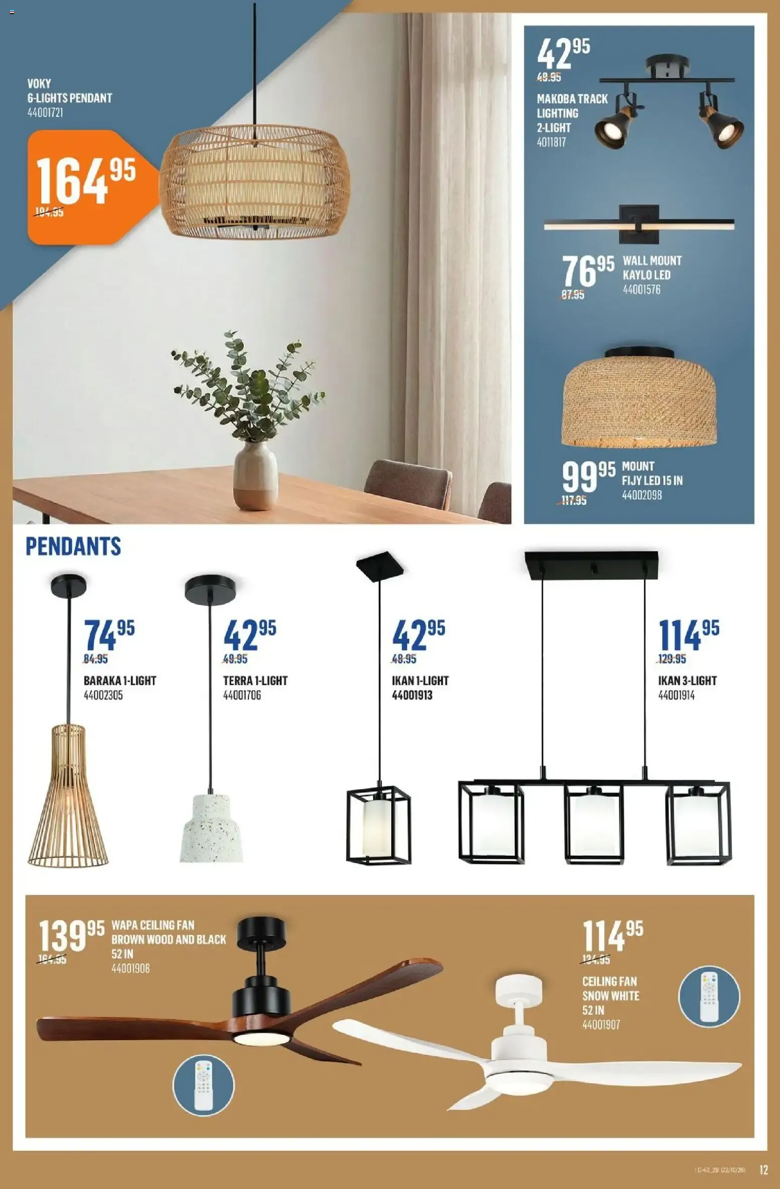Canac weekly flyer from Oct 22, 2026 > weekly specials & deals from October 22 to October 28 2026 - flyer page 12