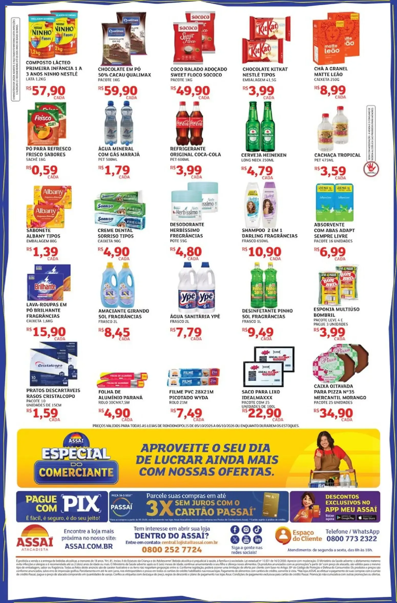 Encarte de Assaí Atacadista ofertas - MT de 05/10/2026 | Promoções Online 5 de outubro até 6 de outubro 2026 - Pagina 2