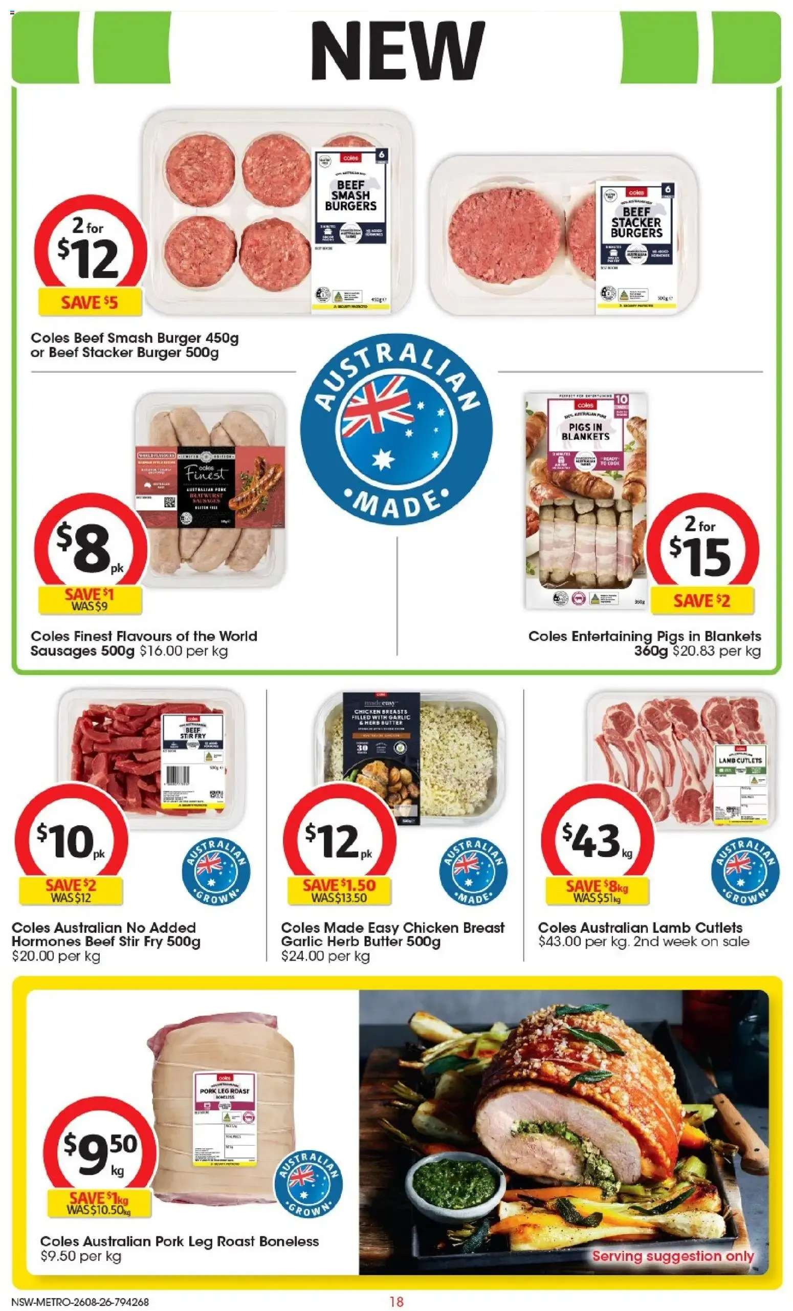 Coles catalogue valid from 26/08/2026 > Online Australia - Catalogue valid from 26 August to 1 September 2026 - page 18