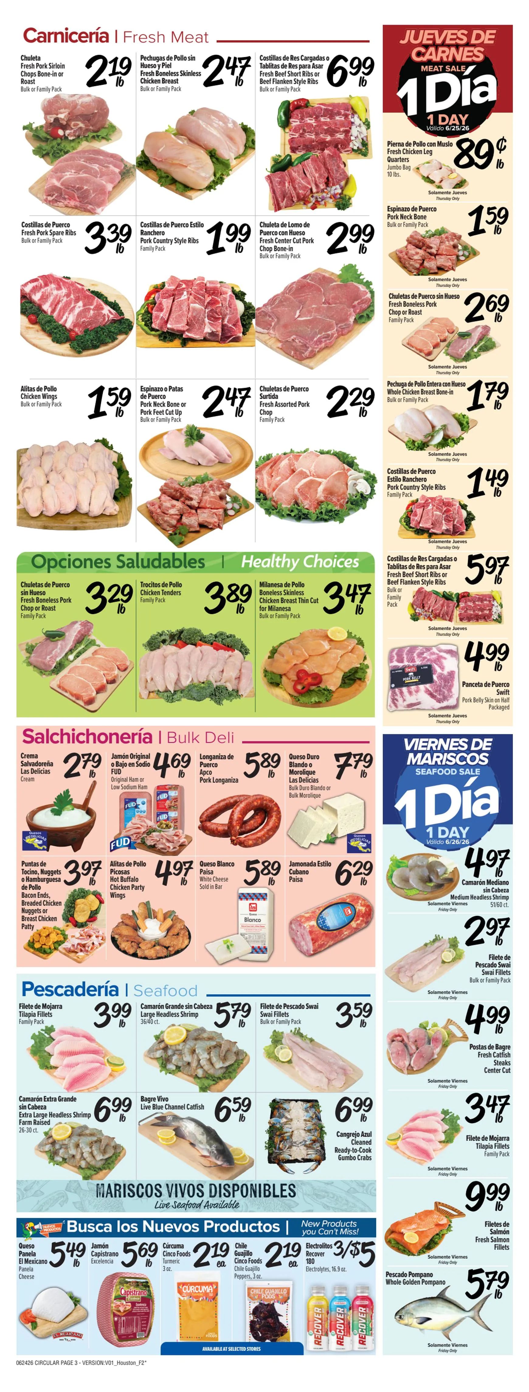 Weekly ad Current Fiesta Mart leaflet valid from Wednesday 06/24/2026 to Tuesday 06/30/2026 from June 24 to June 30 2026 - Page 3