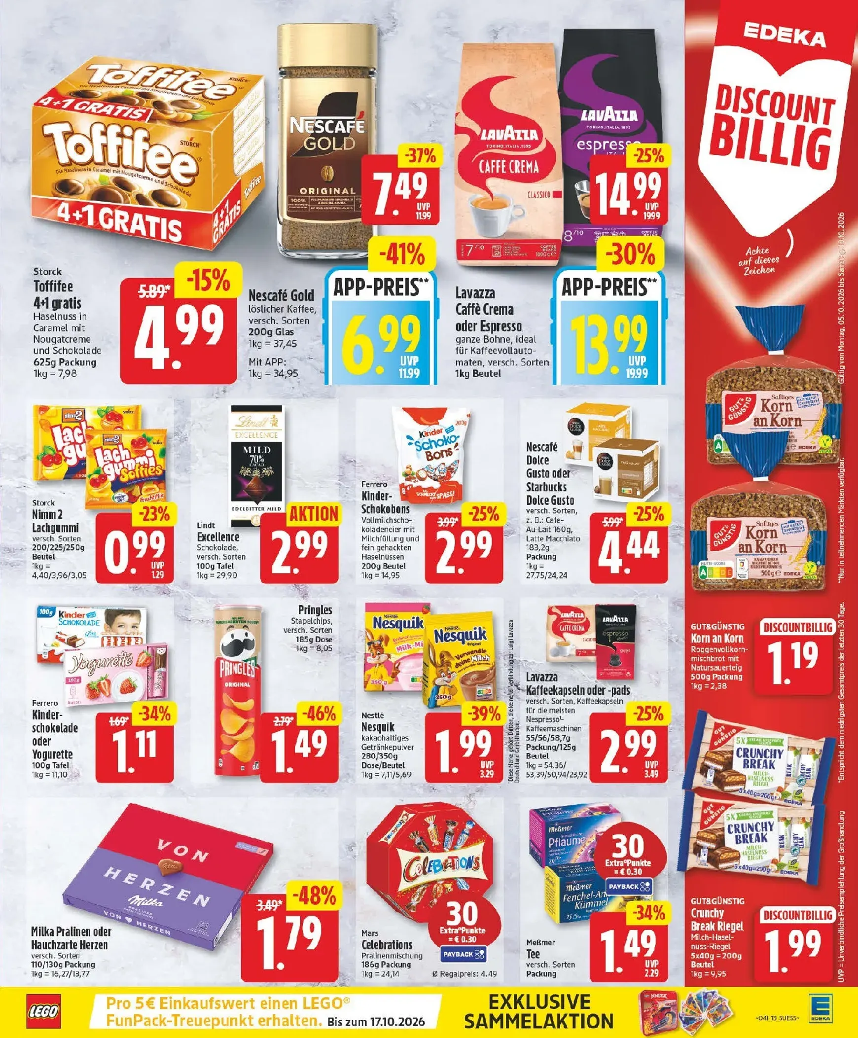 Edeka Prospekt nächste Woche – von Montag 05.10.2026 bis Samstag 10.10.2026 von 5. Oktober bis 10. Oktober 2026 - Prospekt seite 13