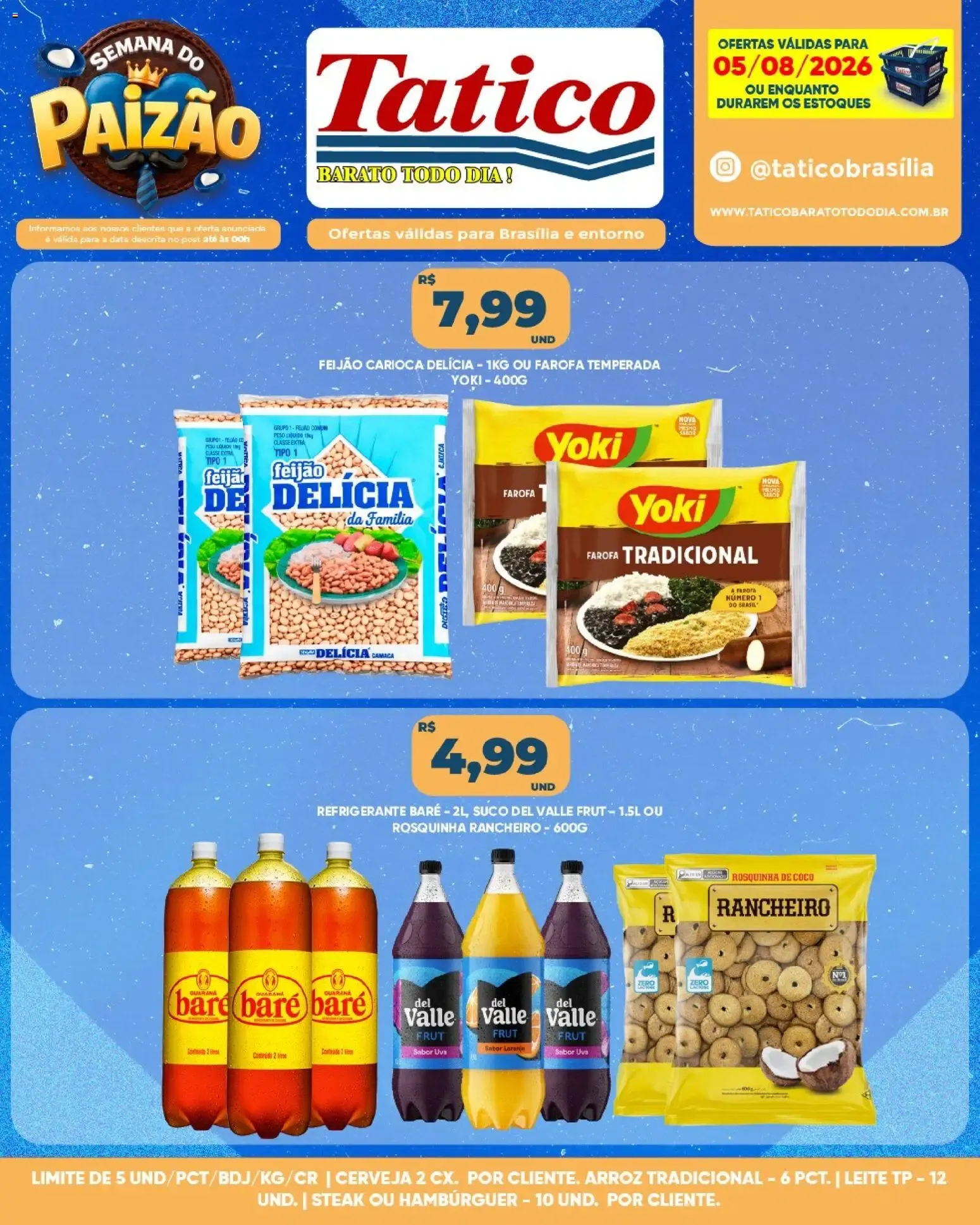 Encarte de Tatico ofertas do Dia de 05/08/2026 | Promoções Online 5 de agosto até 5 de agosto 2026 - Pagina 5